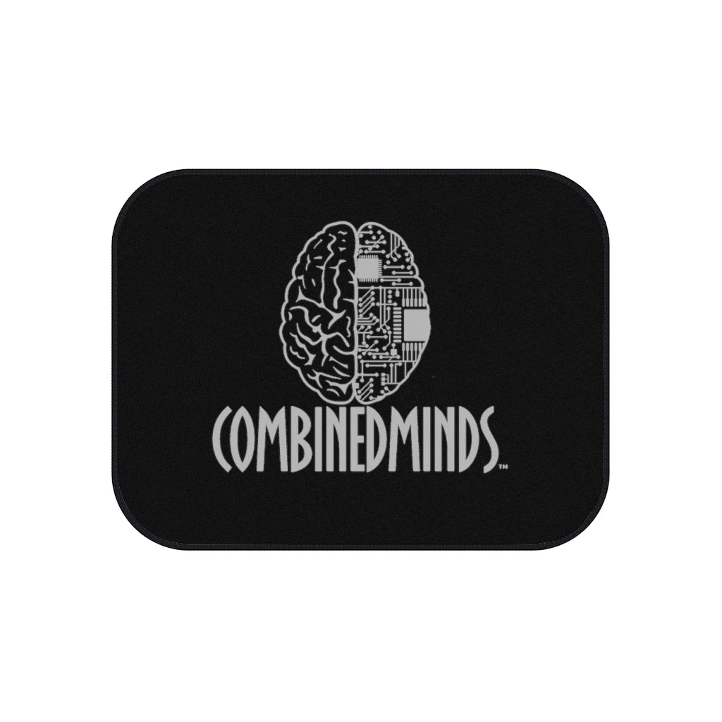 CombinedMinds Car Mats - Black/Silver