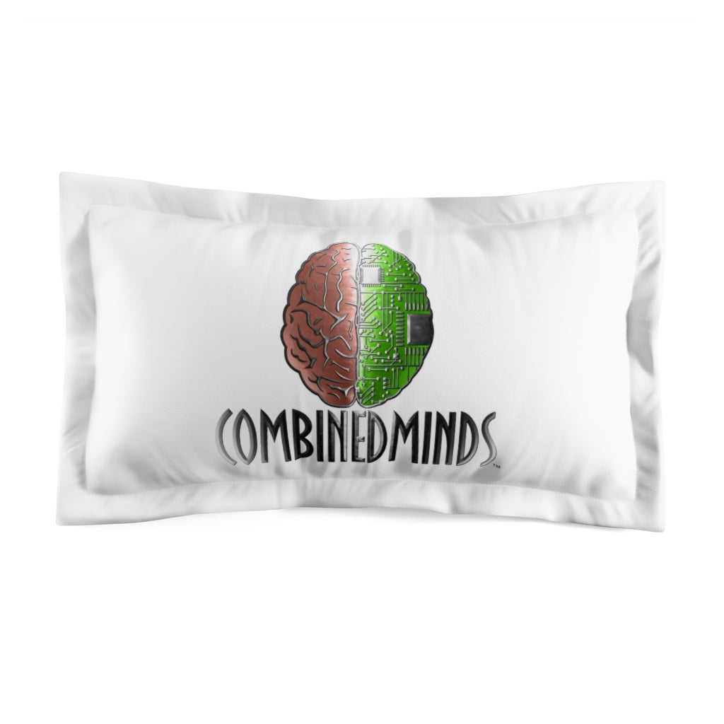 CombinedMinds Microfiber Pillow Sham - Color Logo