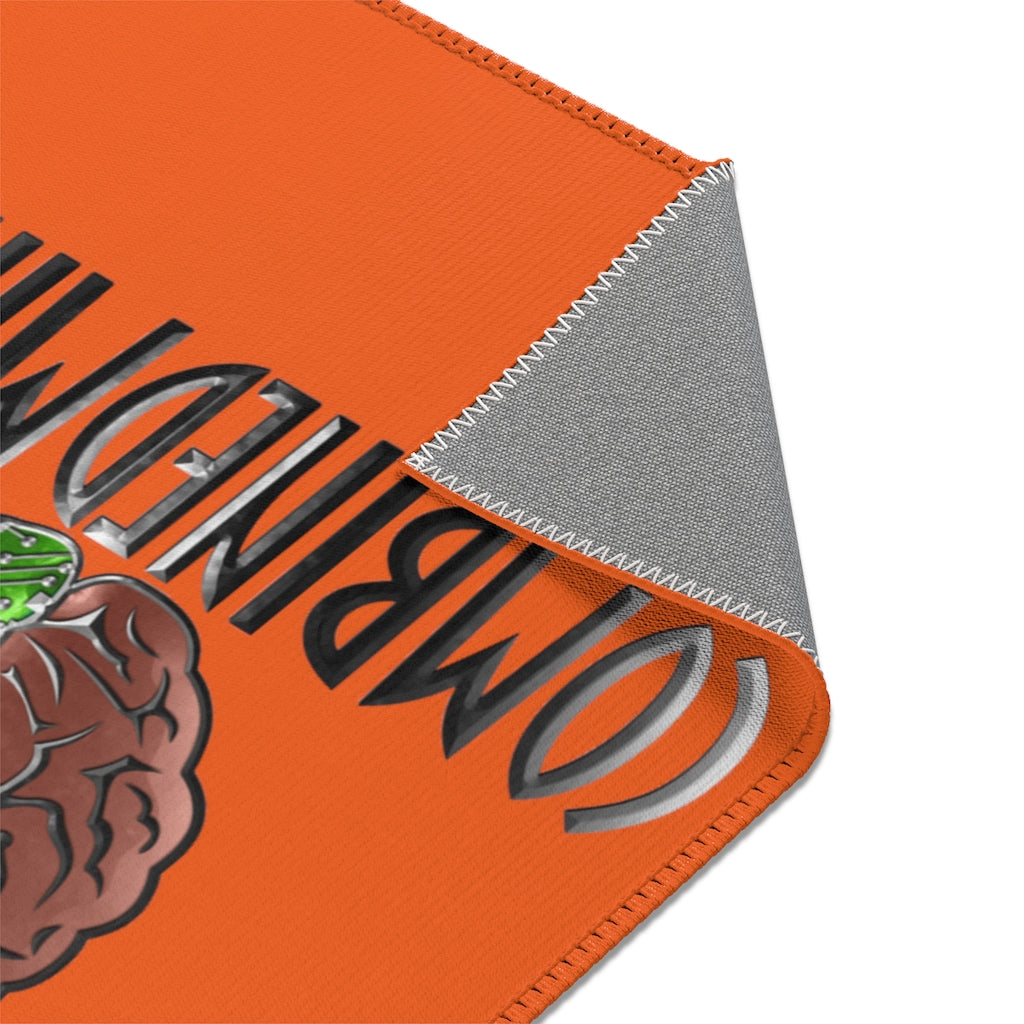 CombinedMinds Area Rugs - Color Logo Orange