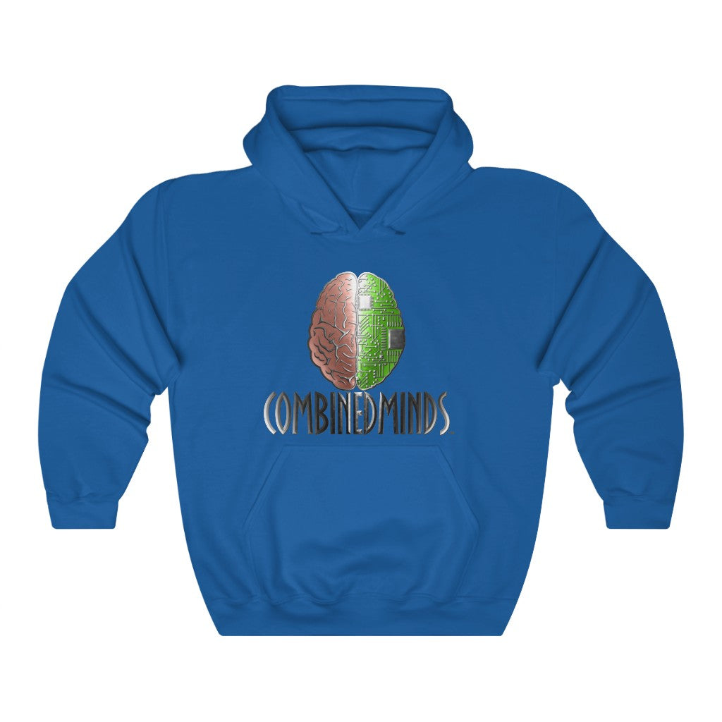 CombinedMinds Unisex Hooded Sweatshirt - Color Logo