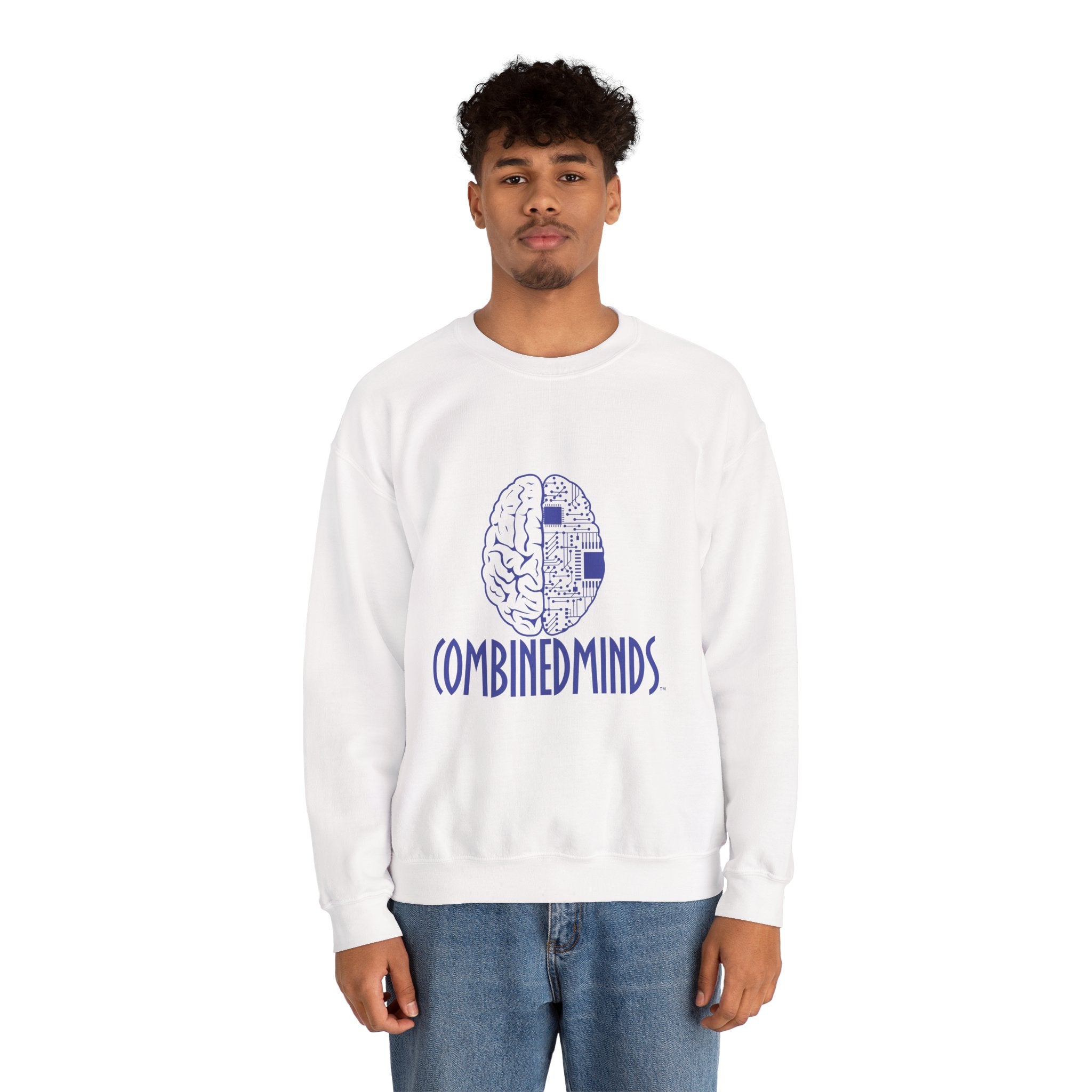 Combinedminds Crewneck Sweatshirt Royal Logo