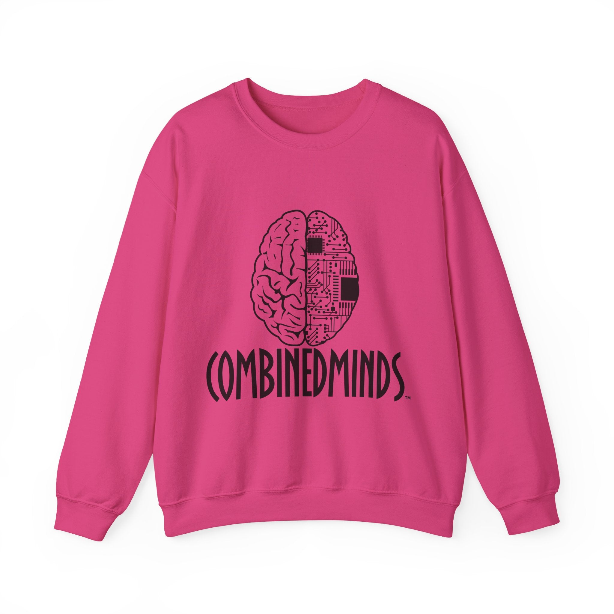 Combinedminds Crewneck Sweatshirt Black Logo