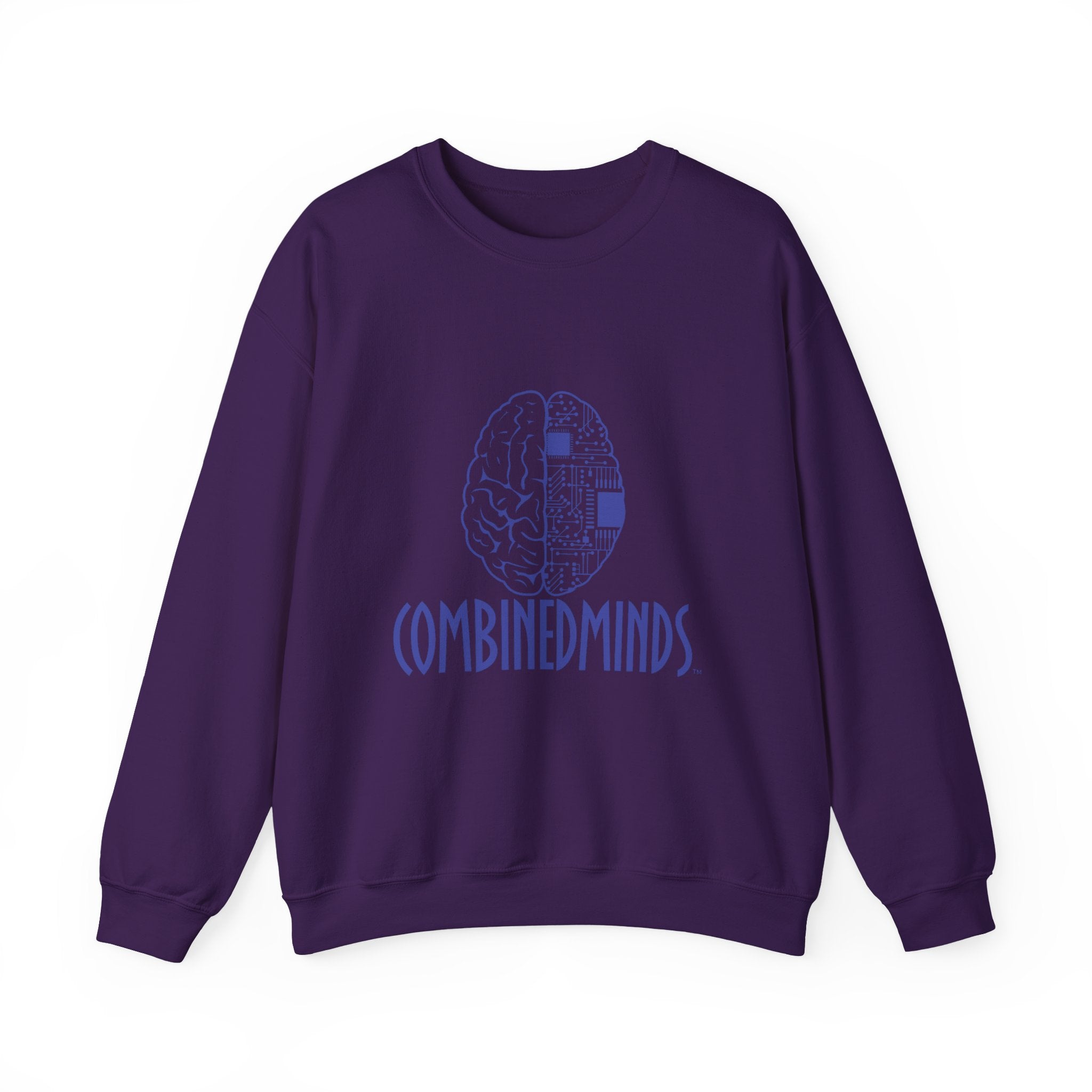 Combinedminds Crewneck Sweatshirt Royal Logo