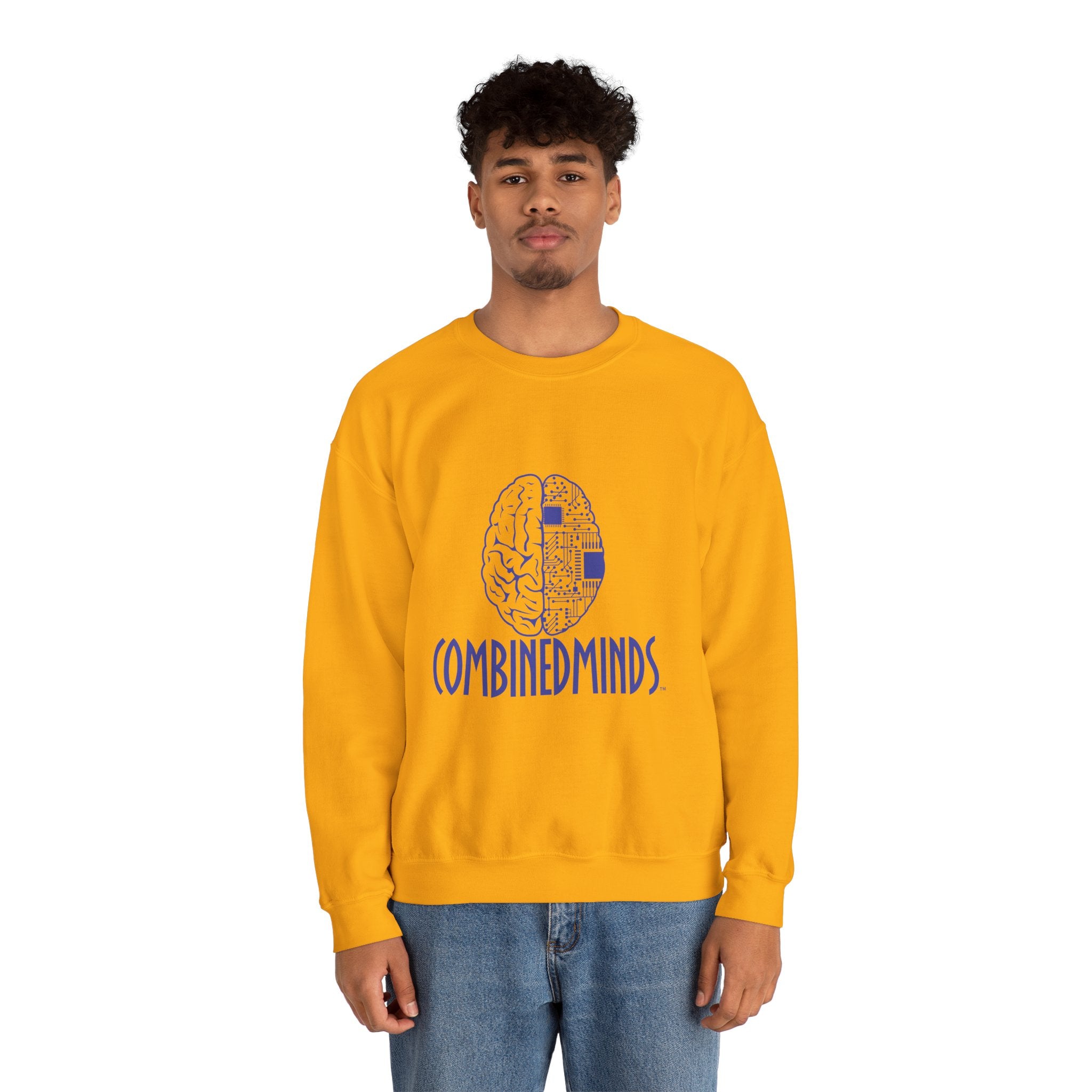 Combinedminds Crewneck Sweatshirt Royal Logo