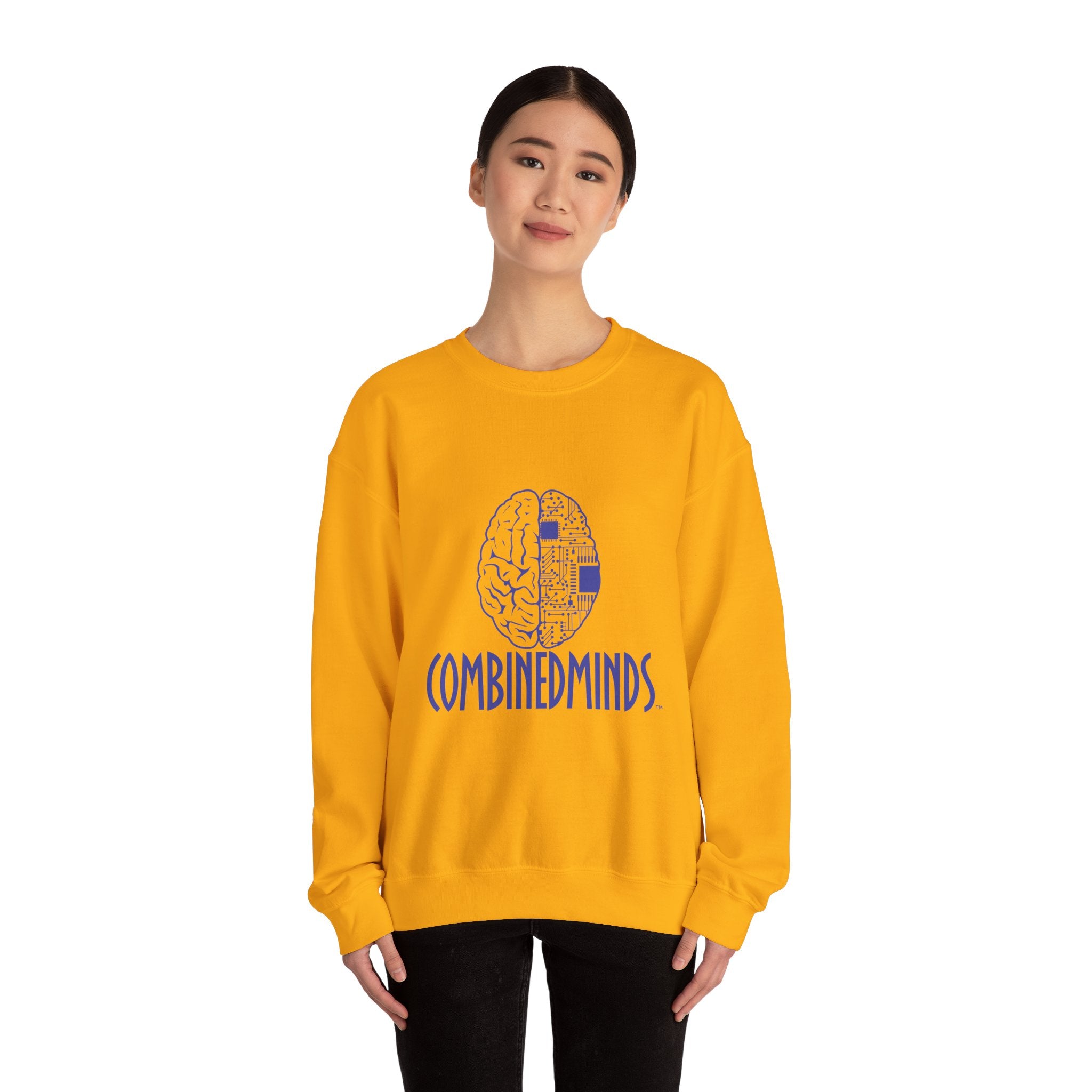Combinedminds Crewneck Sweatshirt Royal Logo