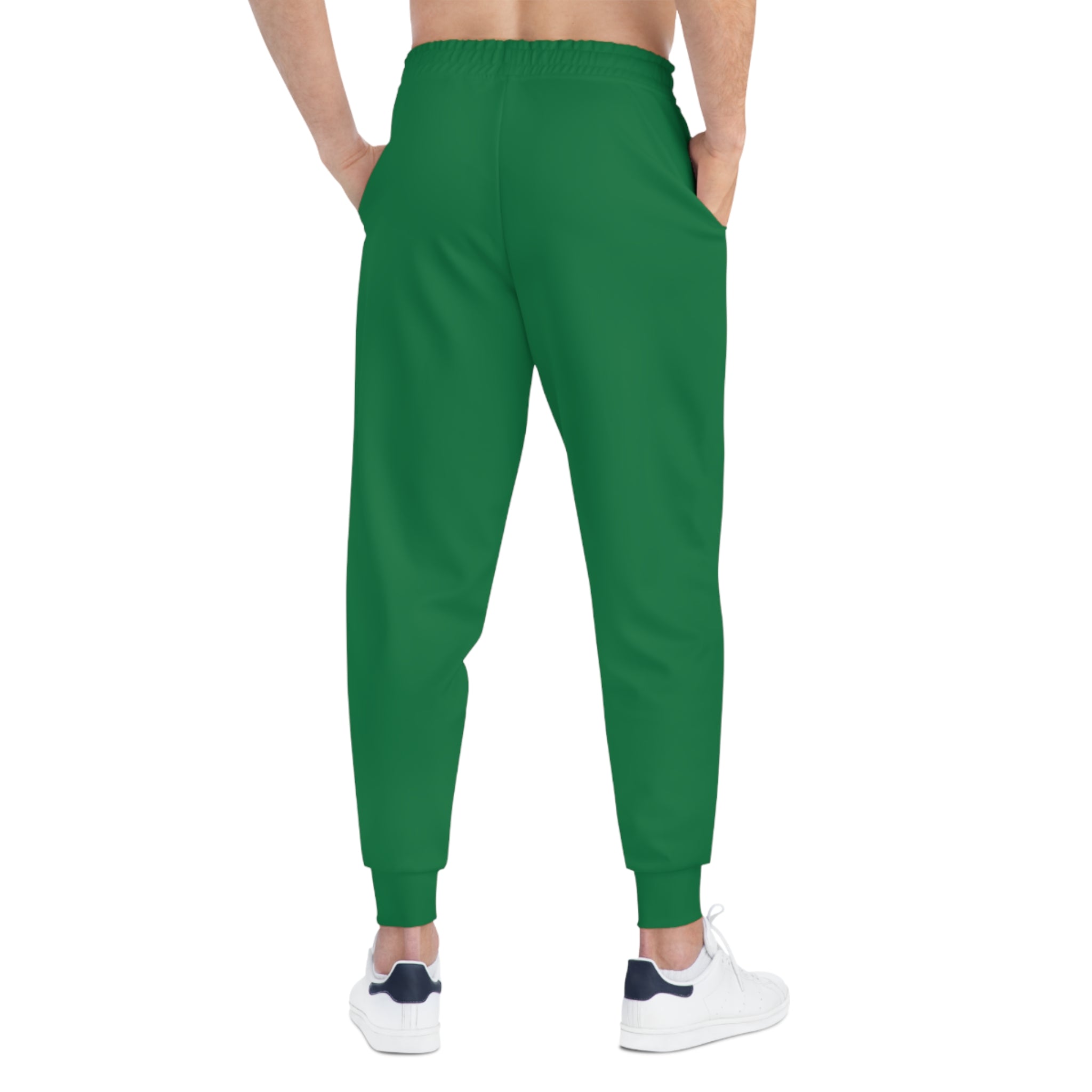 CombinedMinds Athletic Joggers Dark Green/White Logo