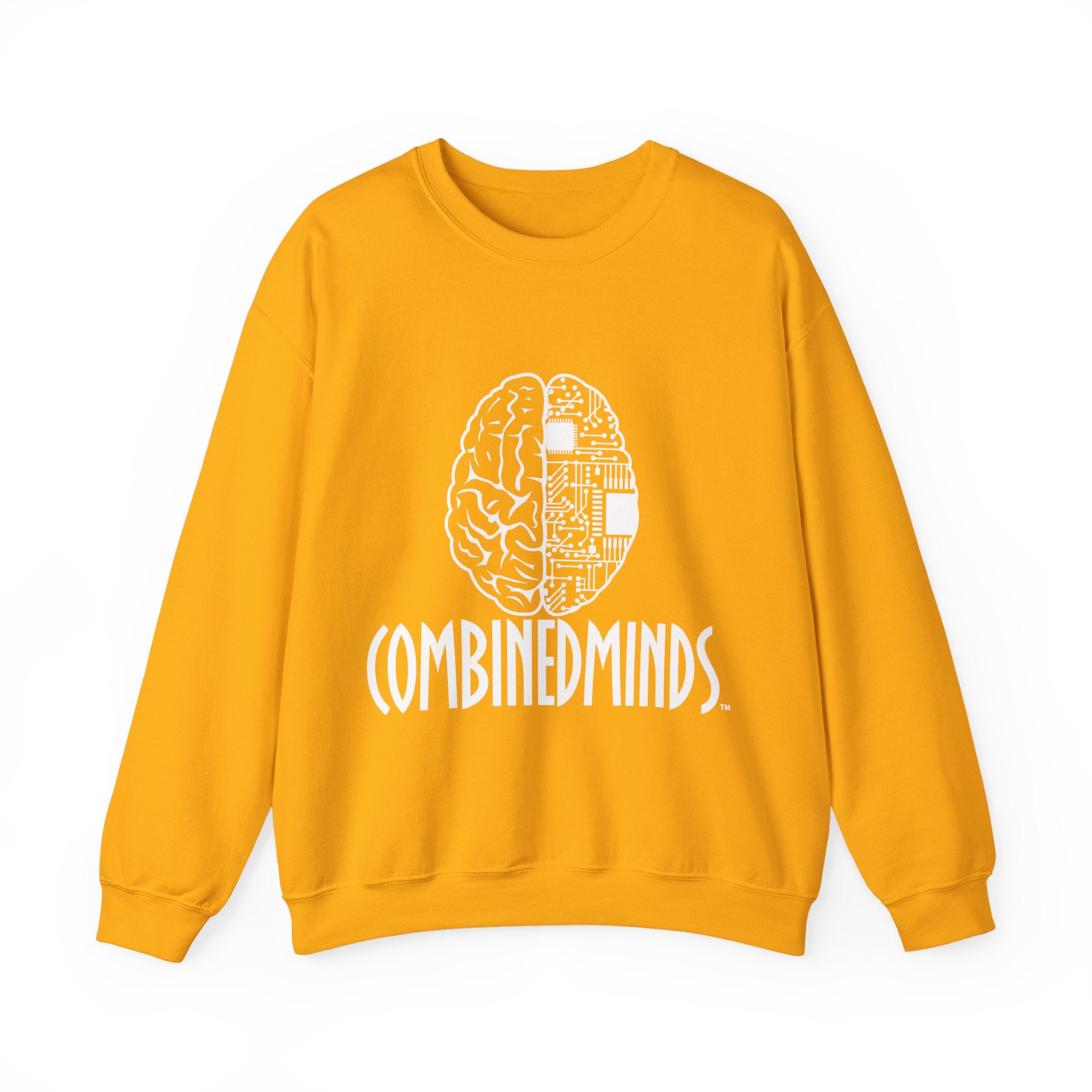 Combinedminds Crewneck Sweatshirt White Logo