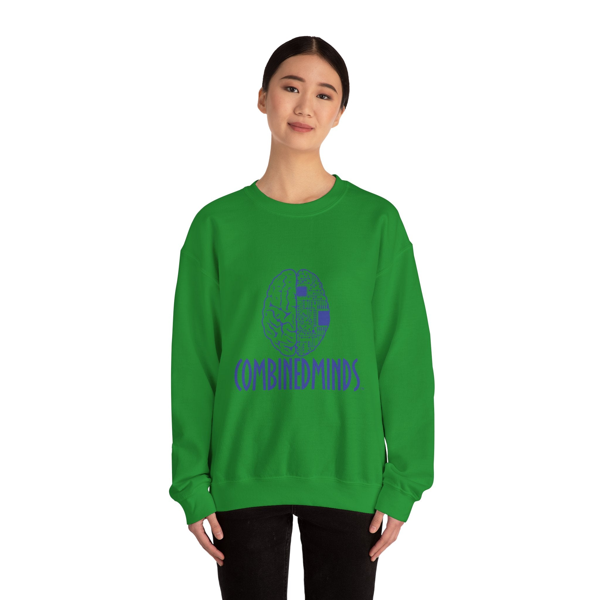 Combinedminds Crewneck Sweatshirt Royal Logo