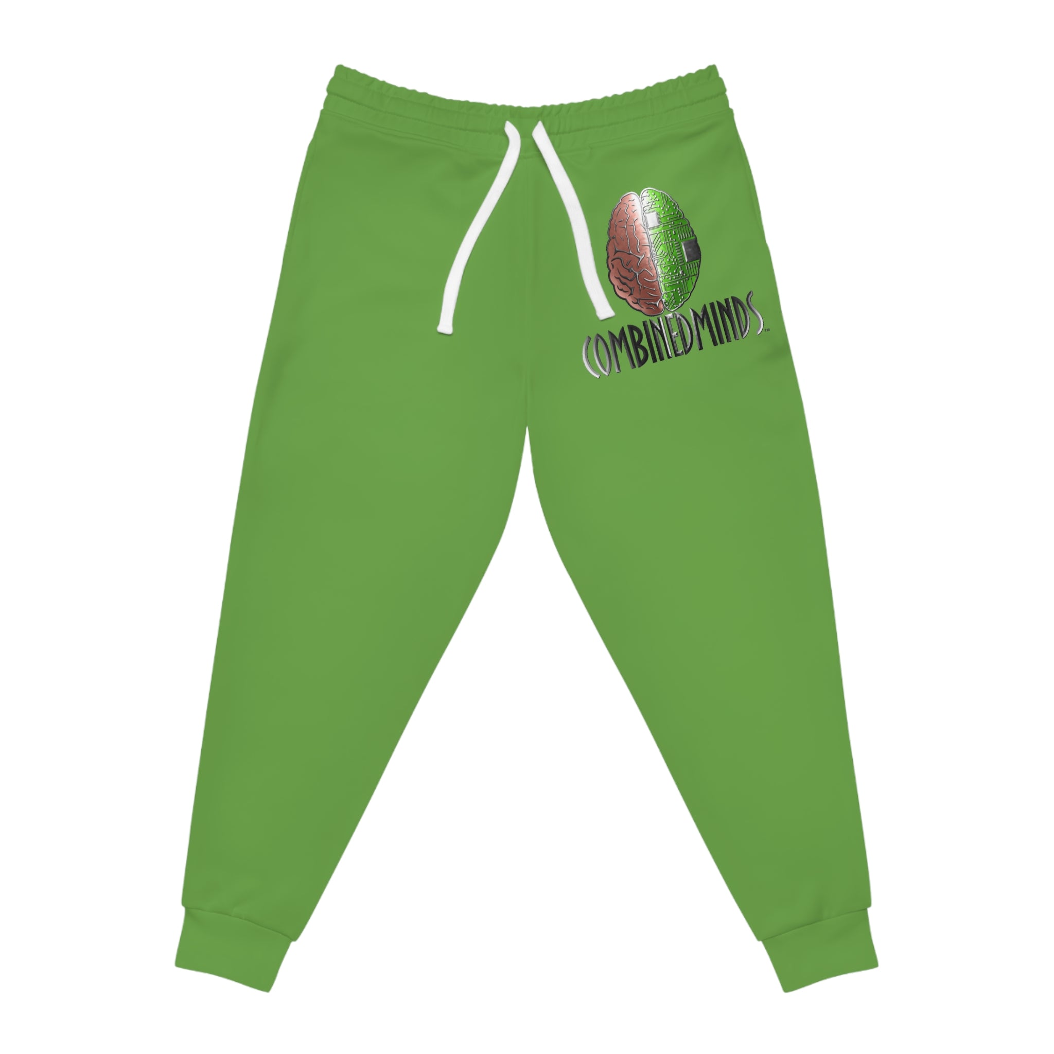 CombinedMinds Athletic Joggers Green/Color Logo