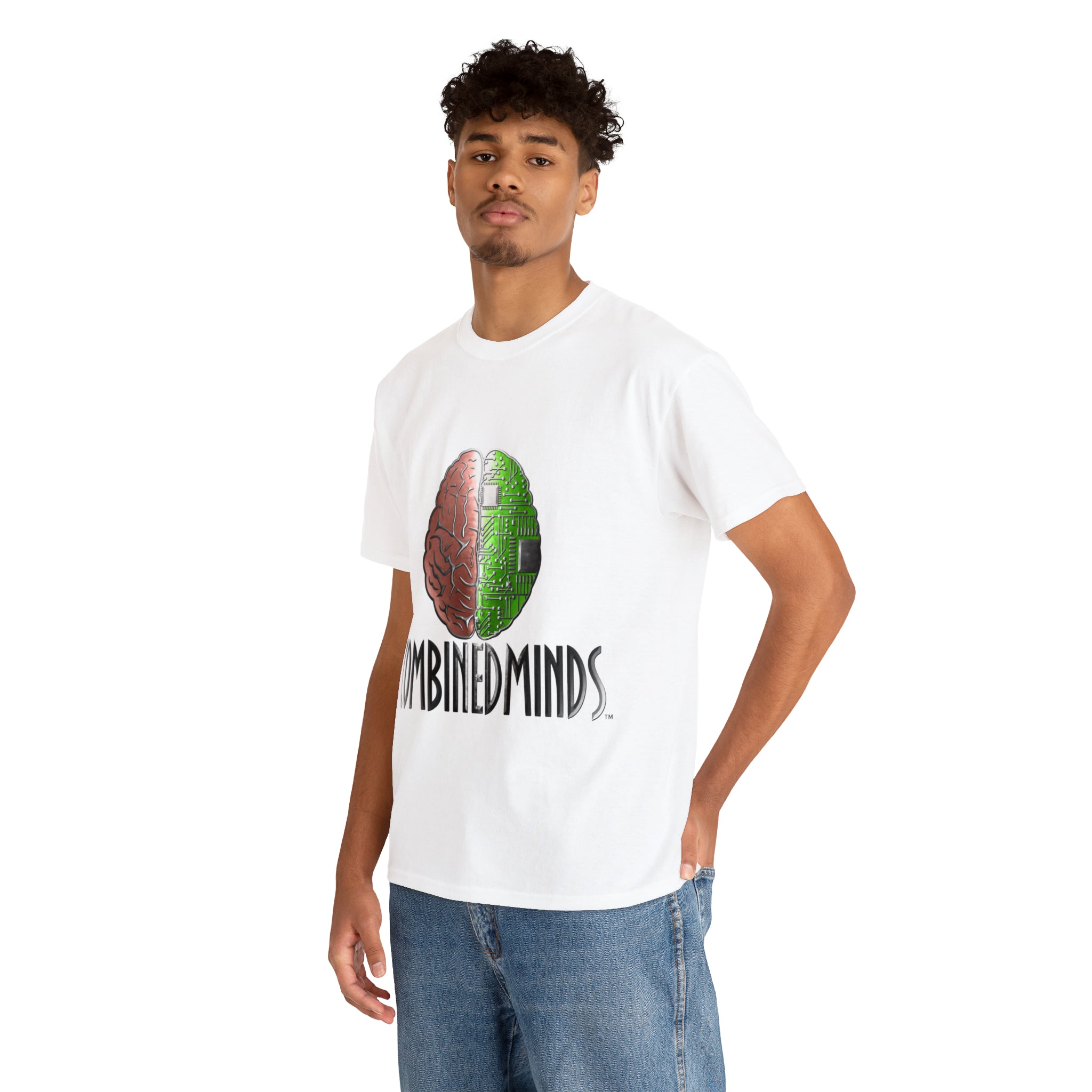 CombinedMinds Unisex Cotton Tee - Color Logo