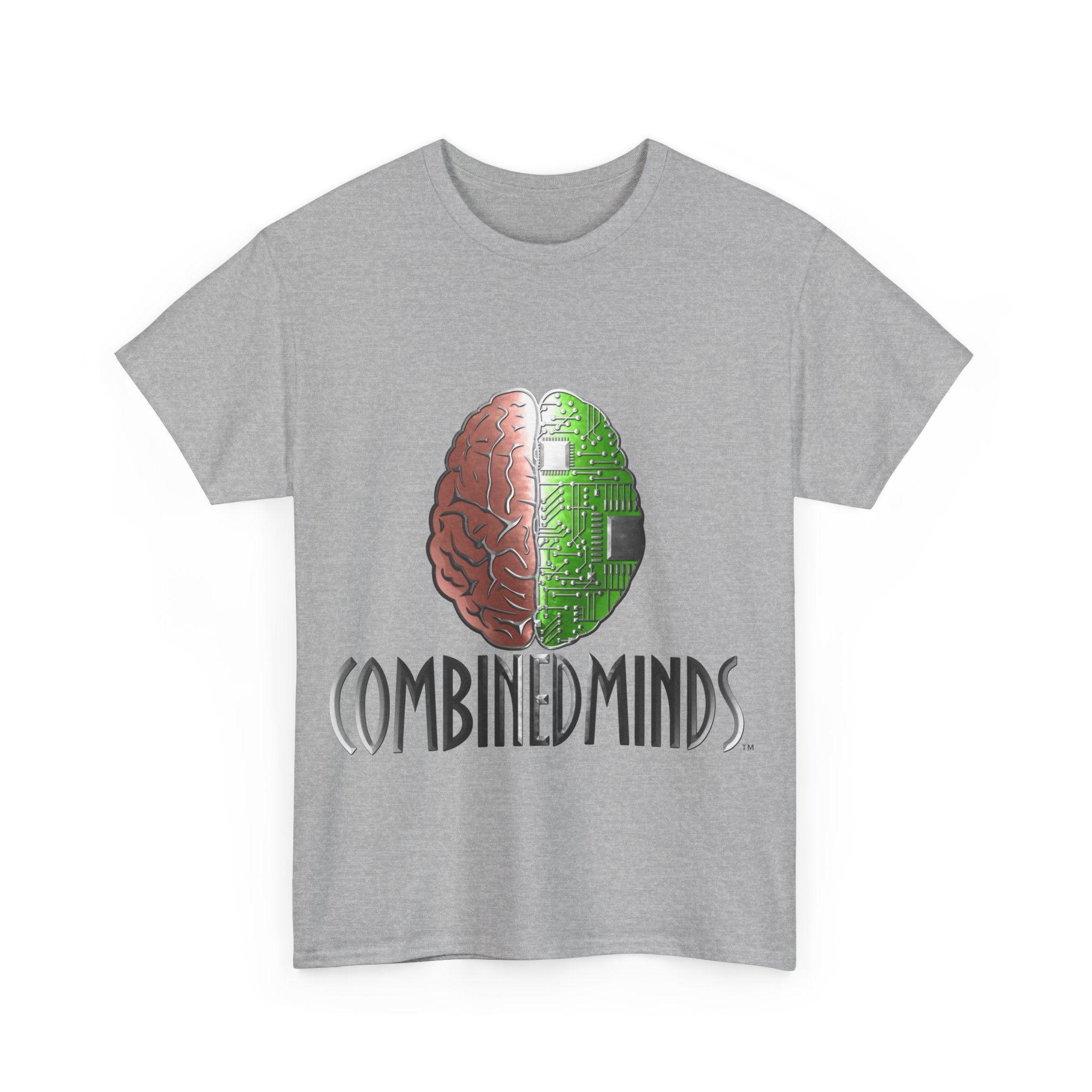 CombinedMinds Unisex Cotton Tee - Color Logo