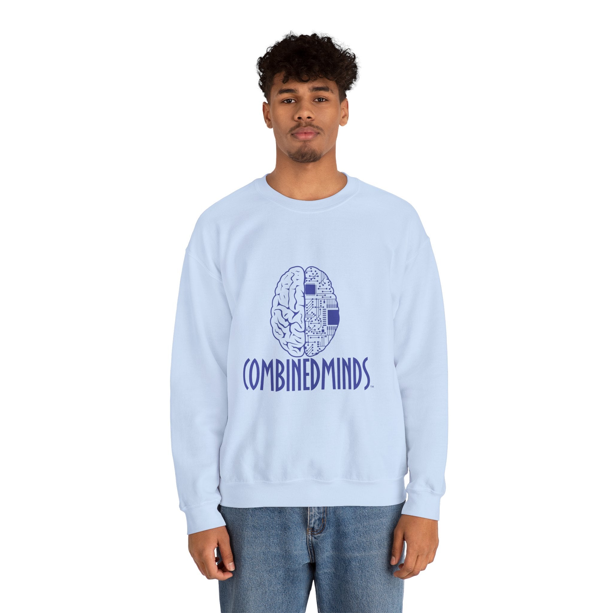 Combinedminds Crewneck Sweatshirt Royal Logo