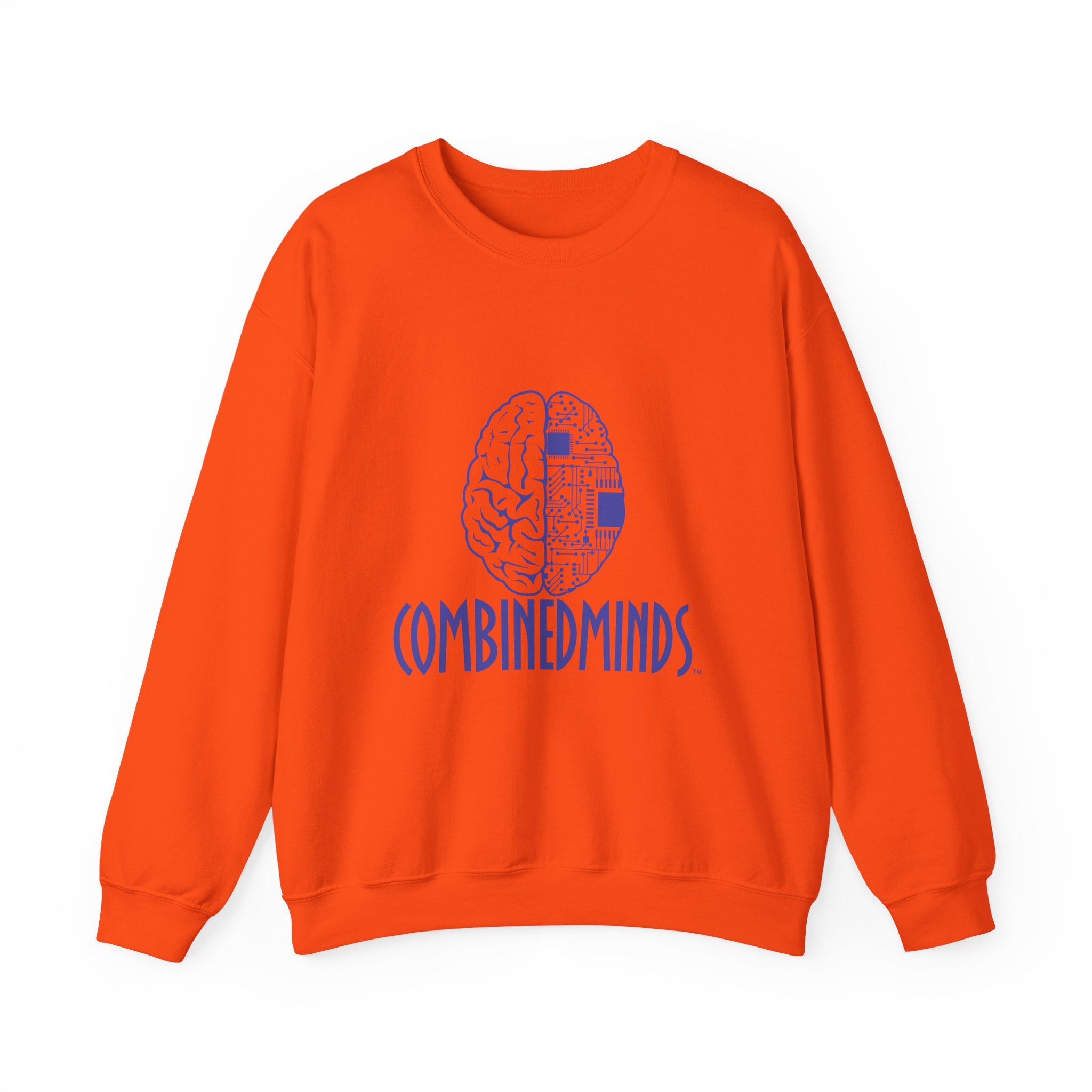 Combinedminds Crewneck Sweatshirt Royal Logo