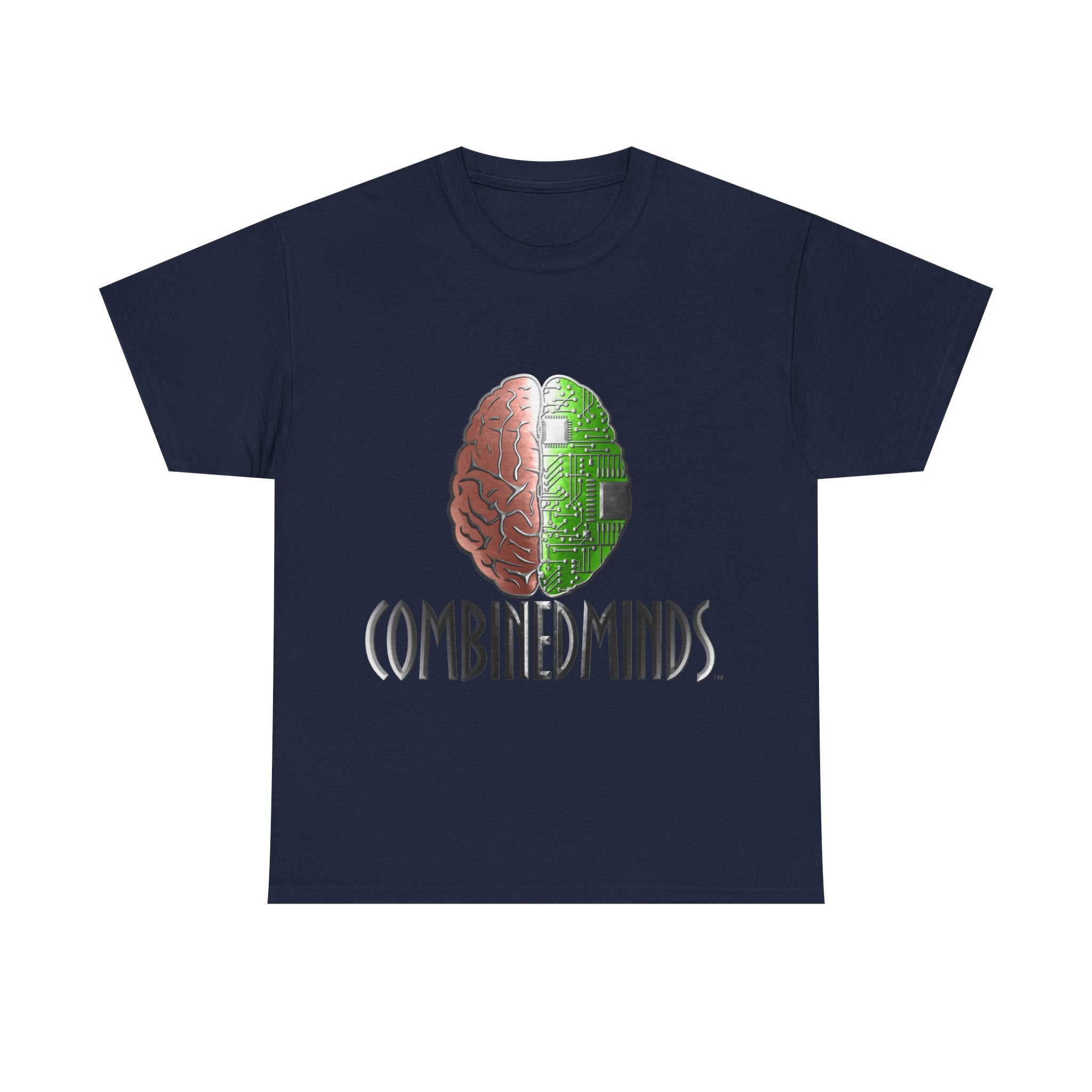 CombinedMinds Unisex Cotton Tee - Color Logo