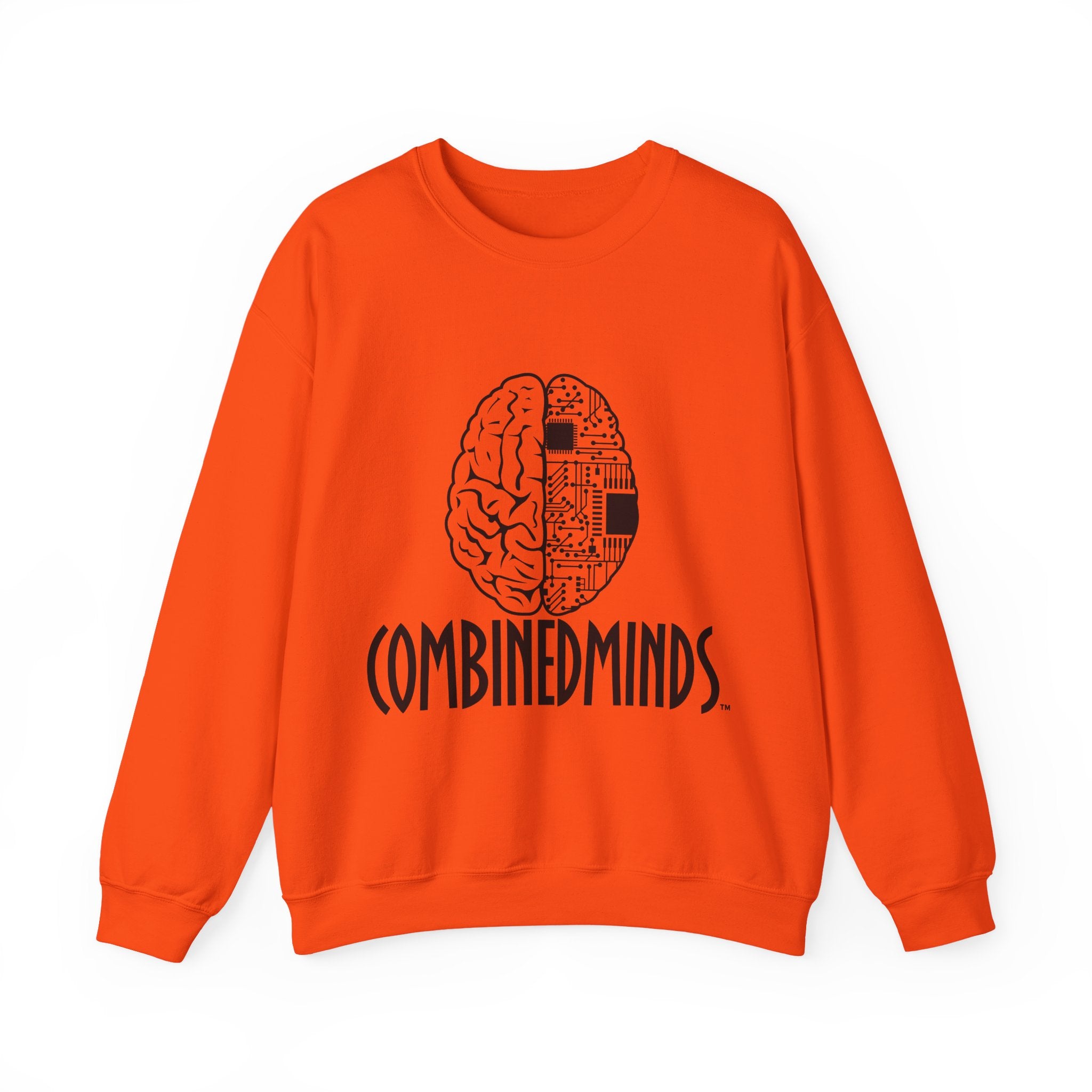 Combinedminds Crewneck Sweatshirt Black Logo