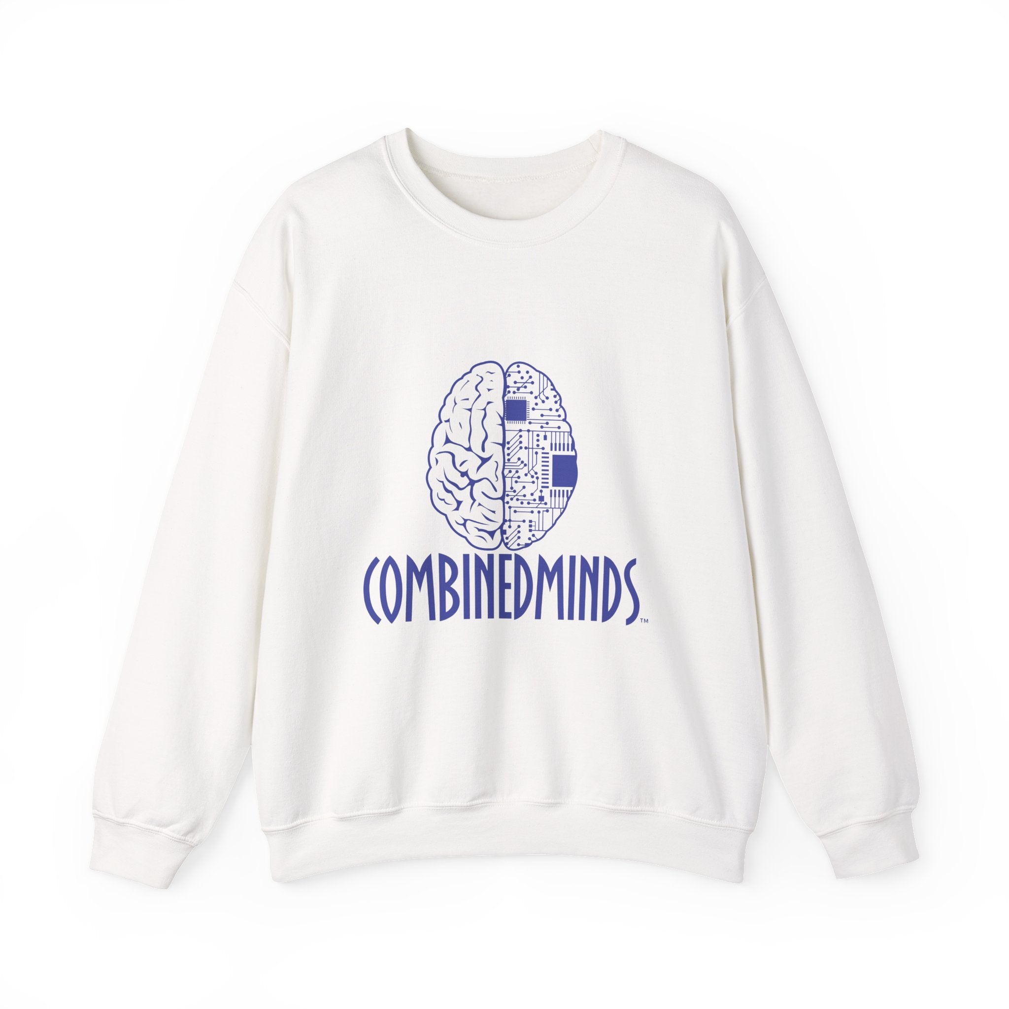 Combinedminds Crewneck Sweatshirt Royal Logo