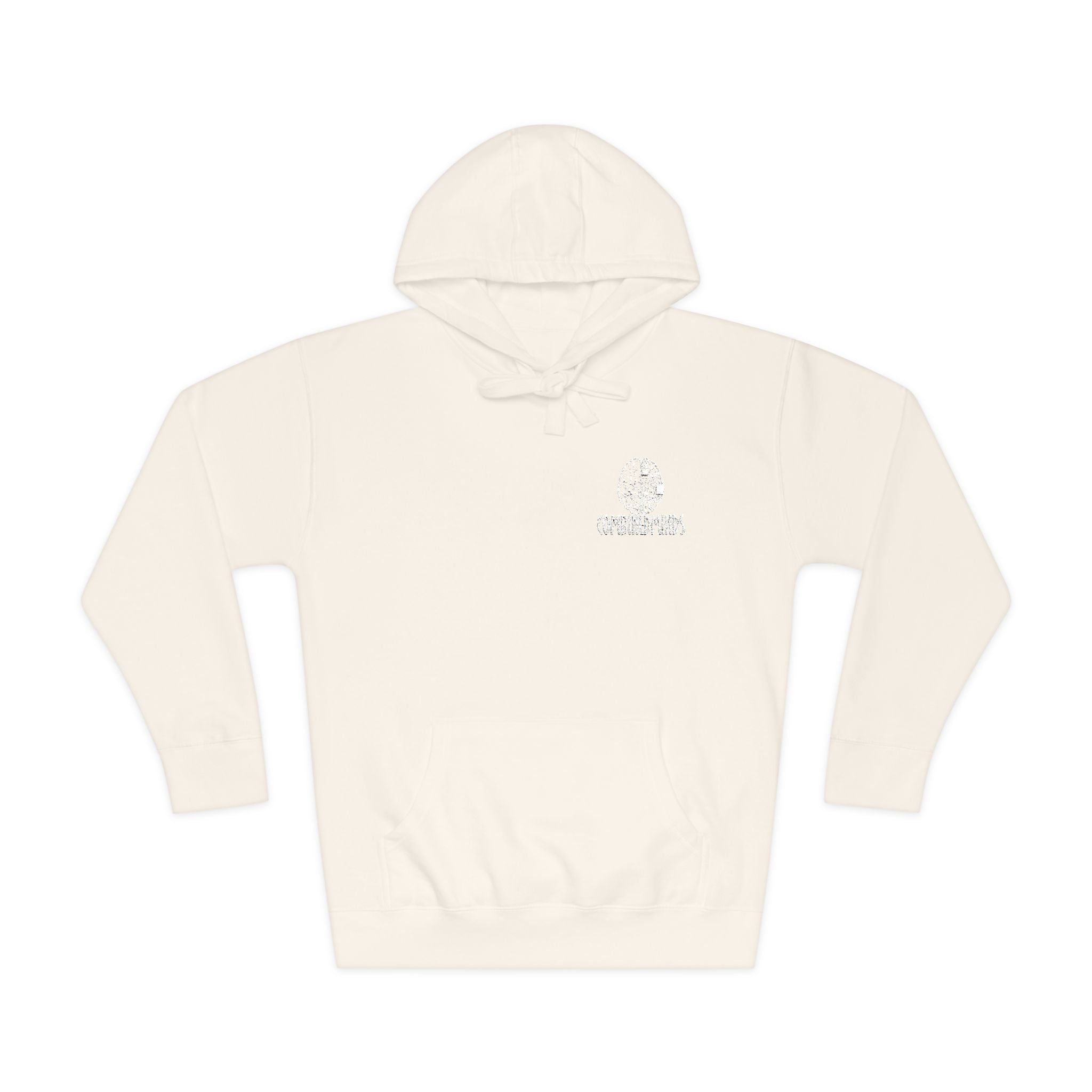 CombinedMinds Unisex Fleece Hoodie - (Embroidery) White Logo