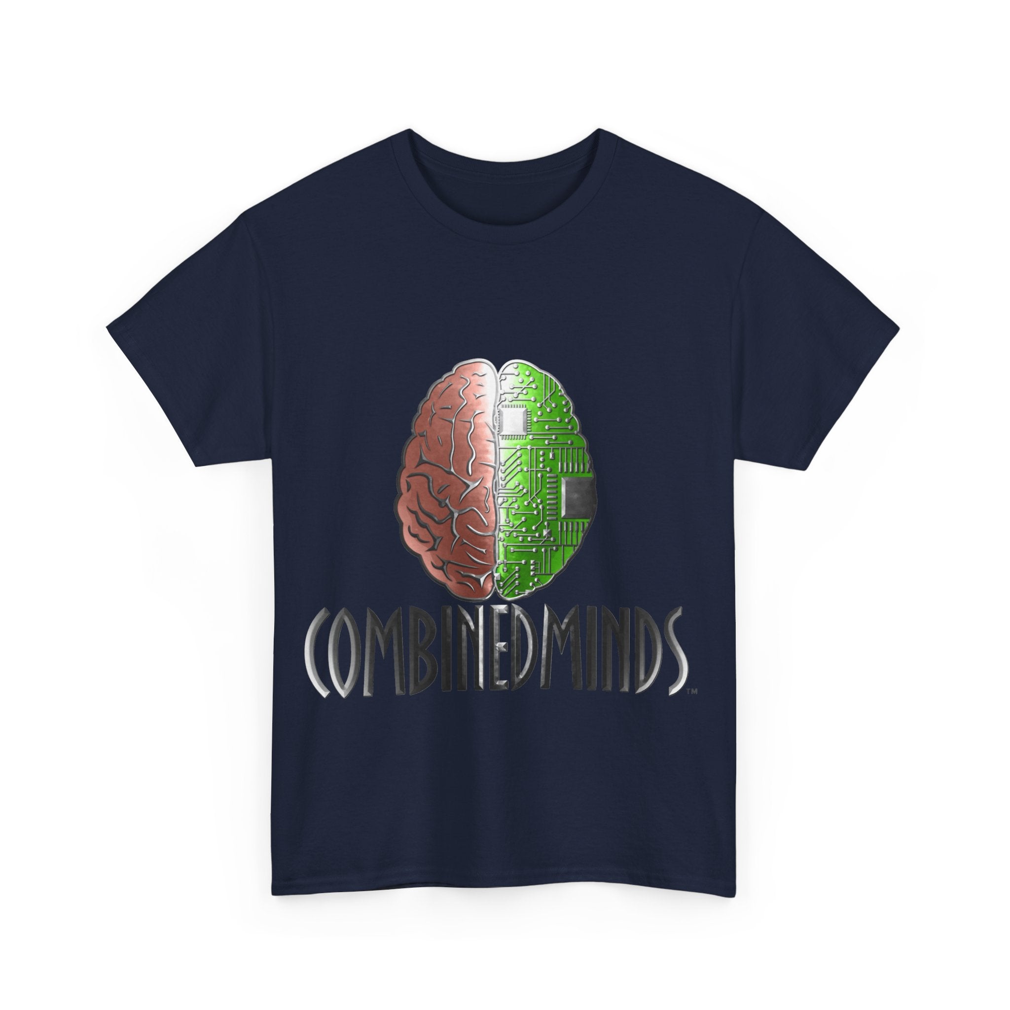 CombinedMinds Unisex Cotton Tee - Color Logo