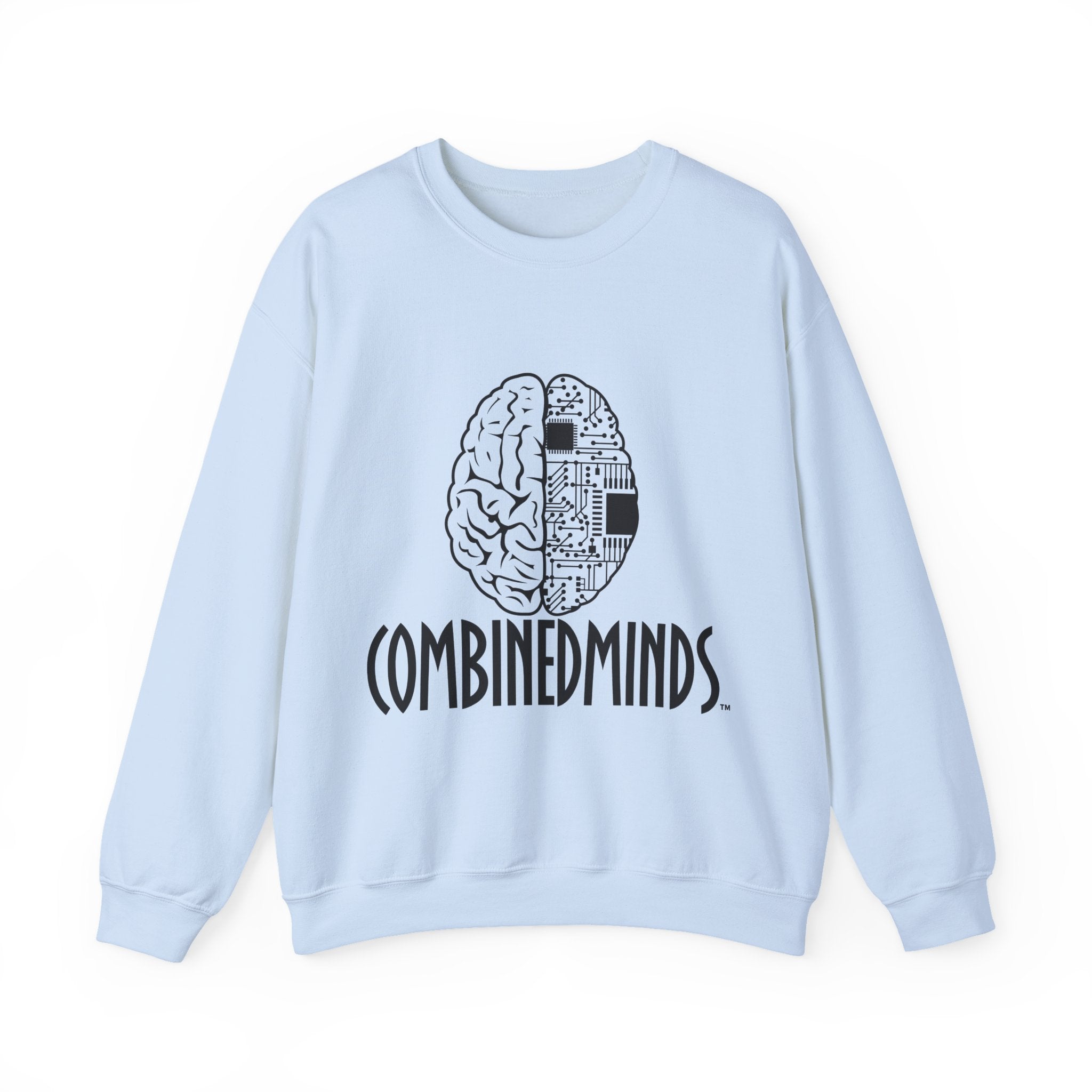 Combinedminds Crewneck Sweatshirt Black Logo