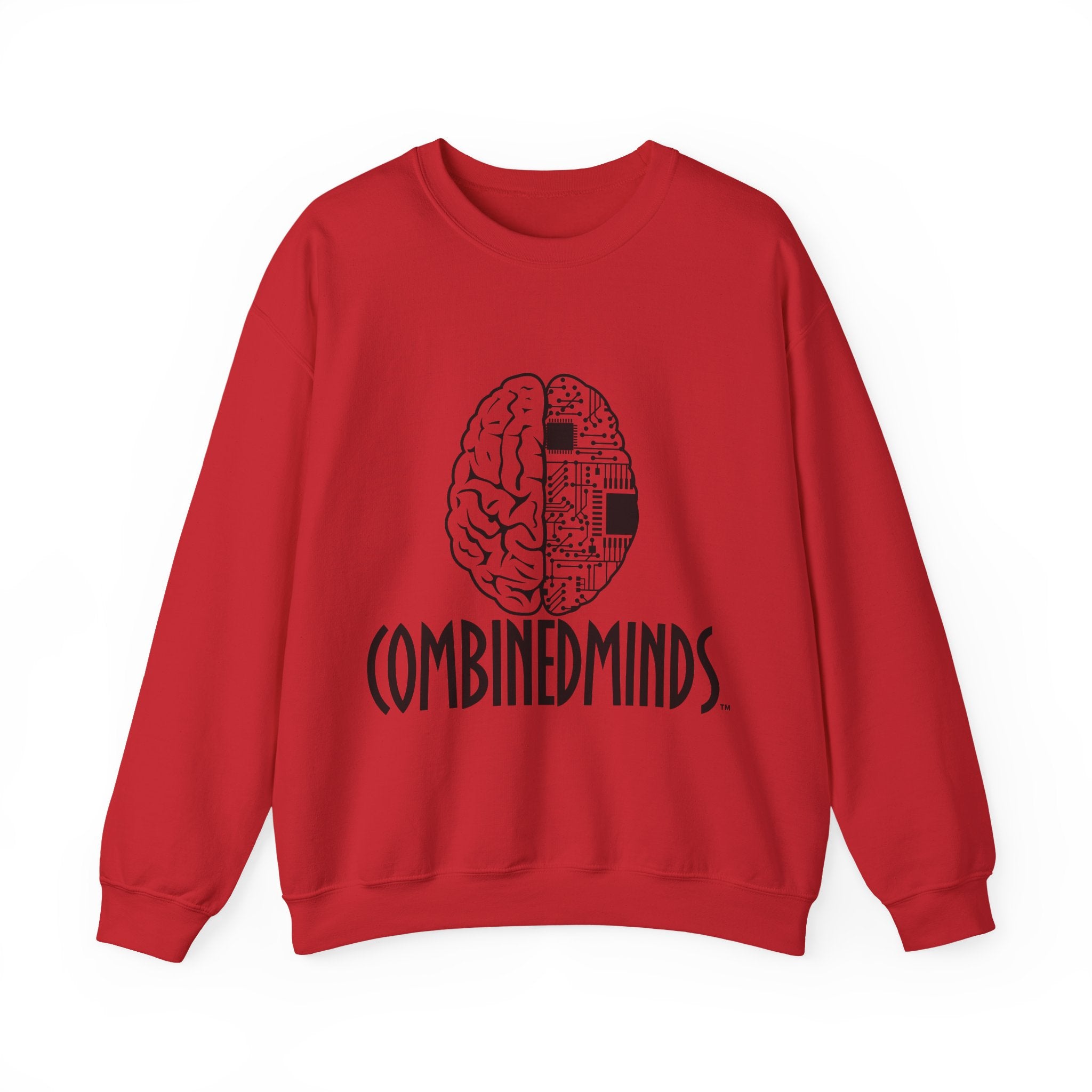 Combinedminds Crewneck Sweatshirt Black Logo