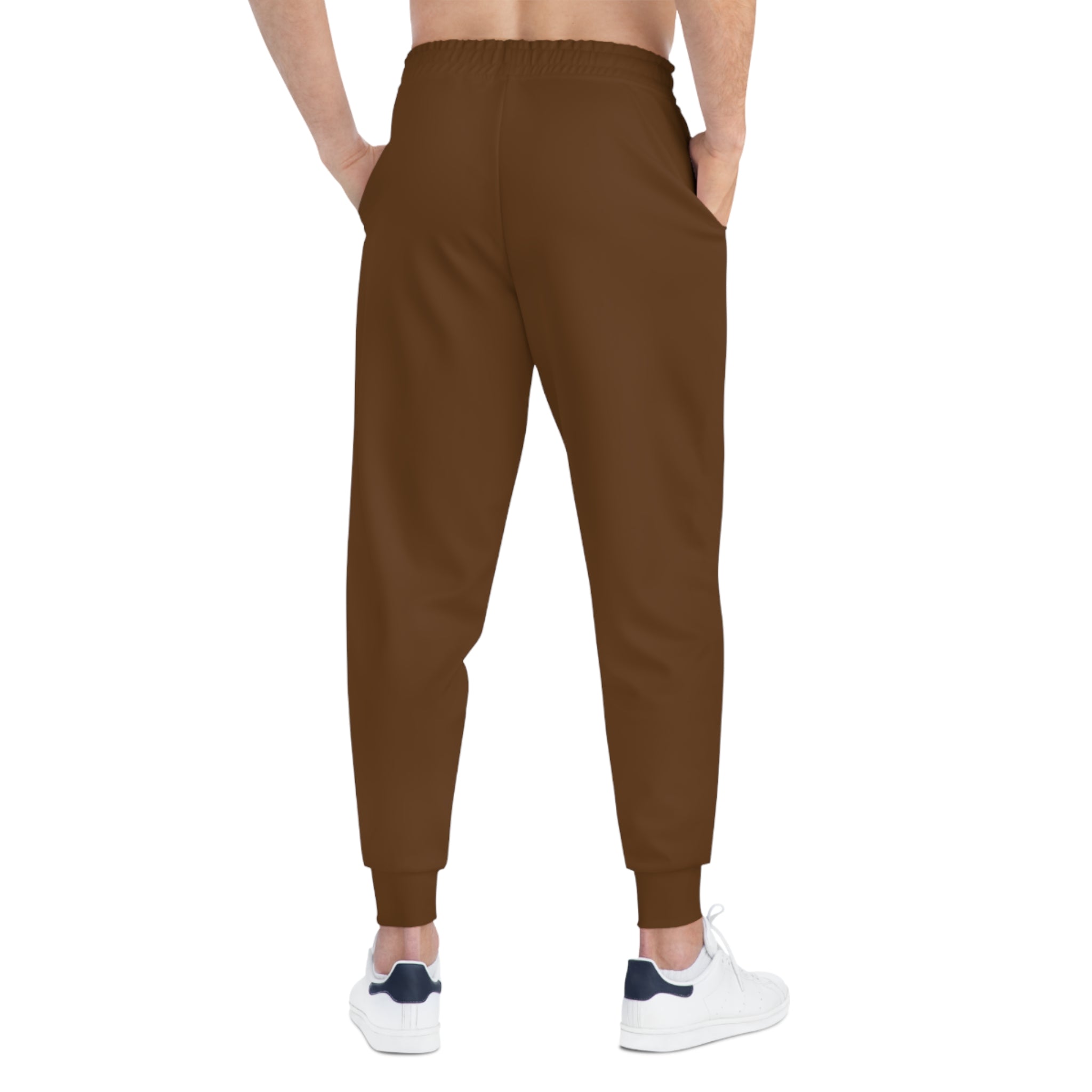 CombinedMinds Athletic Joggers Brown/Black Logo