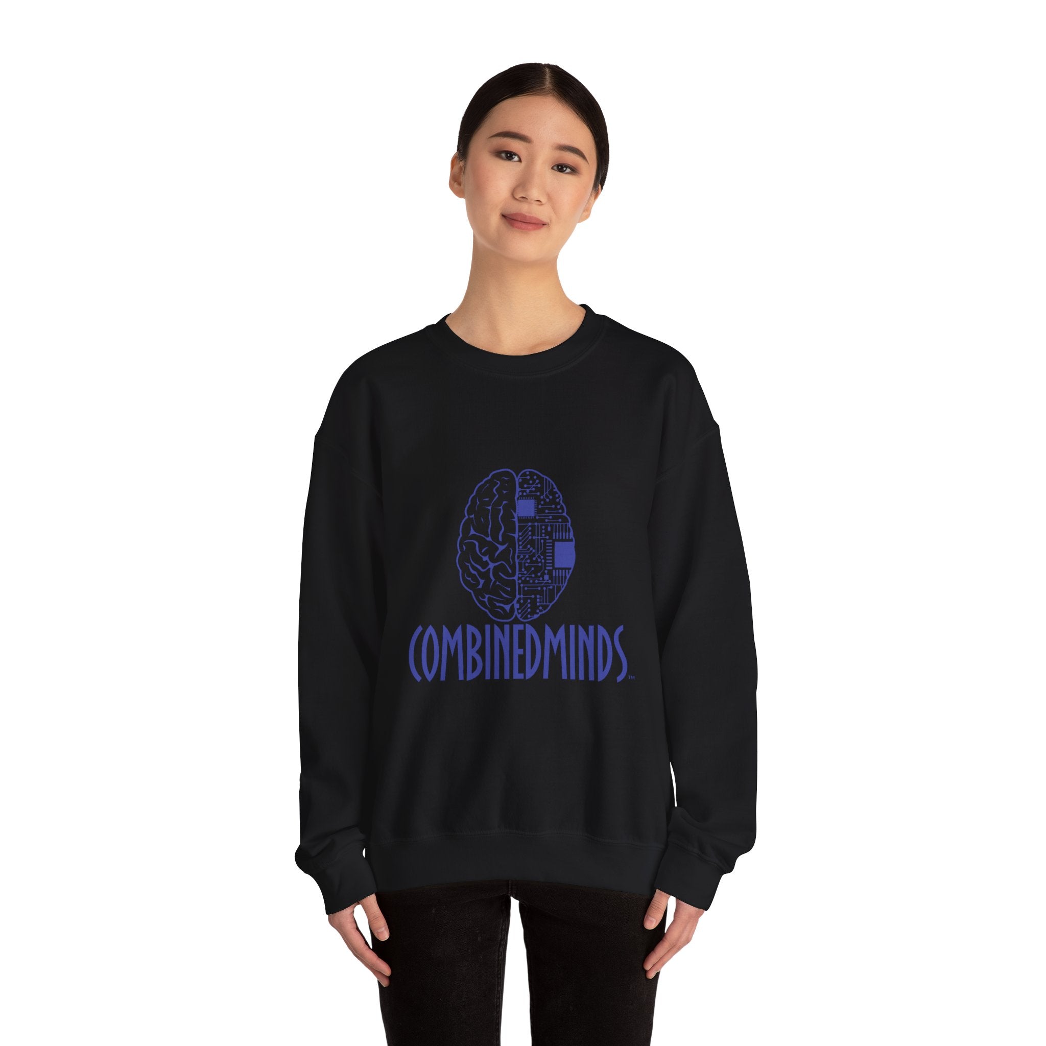 Combinedminds Crewneck Sweatshirt Royal Logo