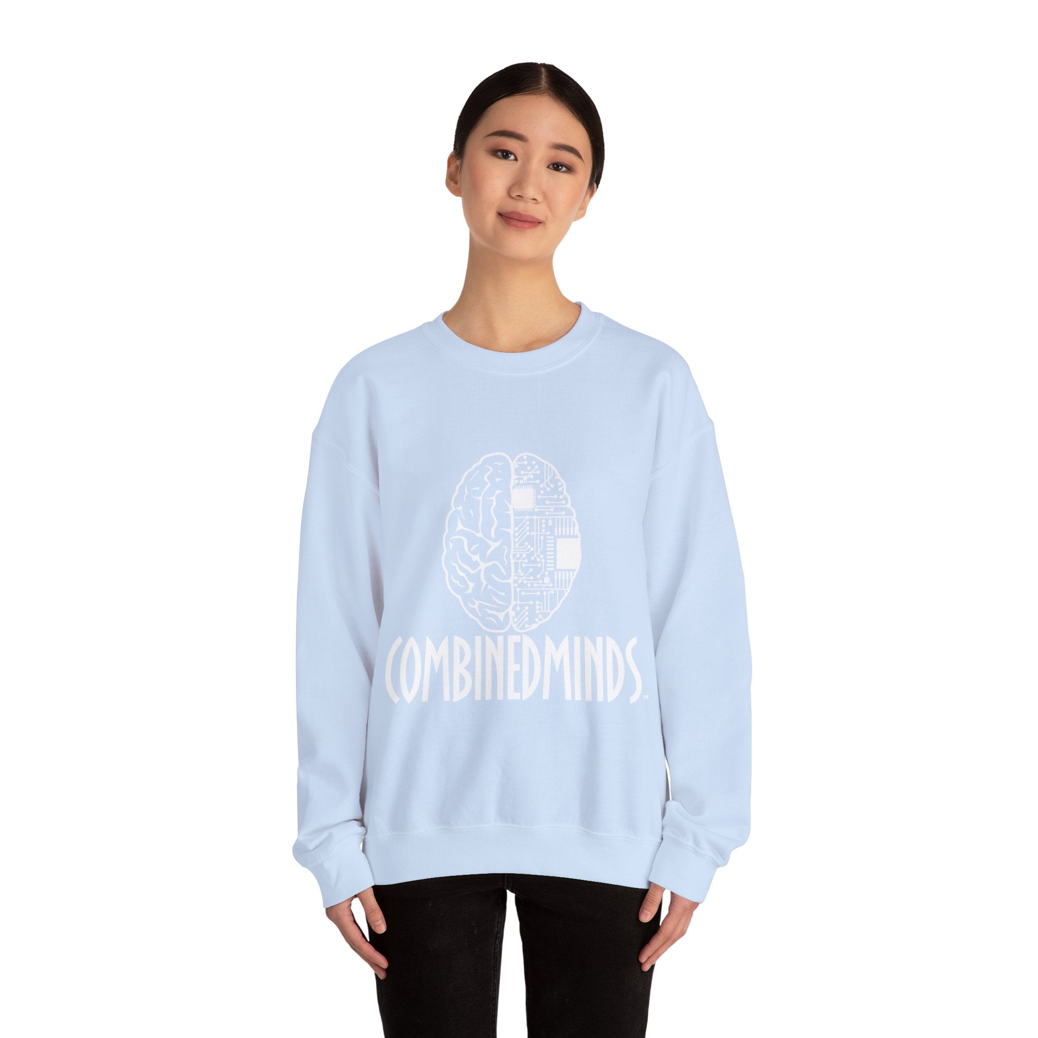 Combinedminds Crewneck Sweatshirt White Logo