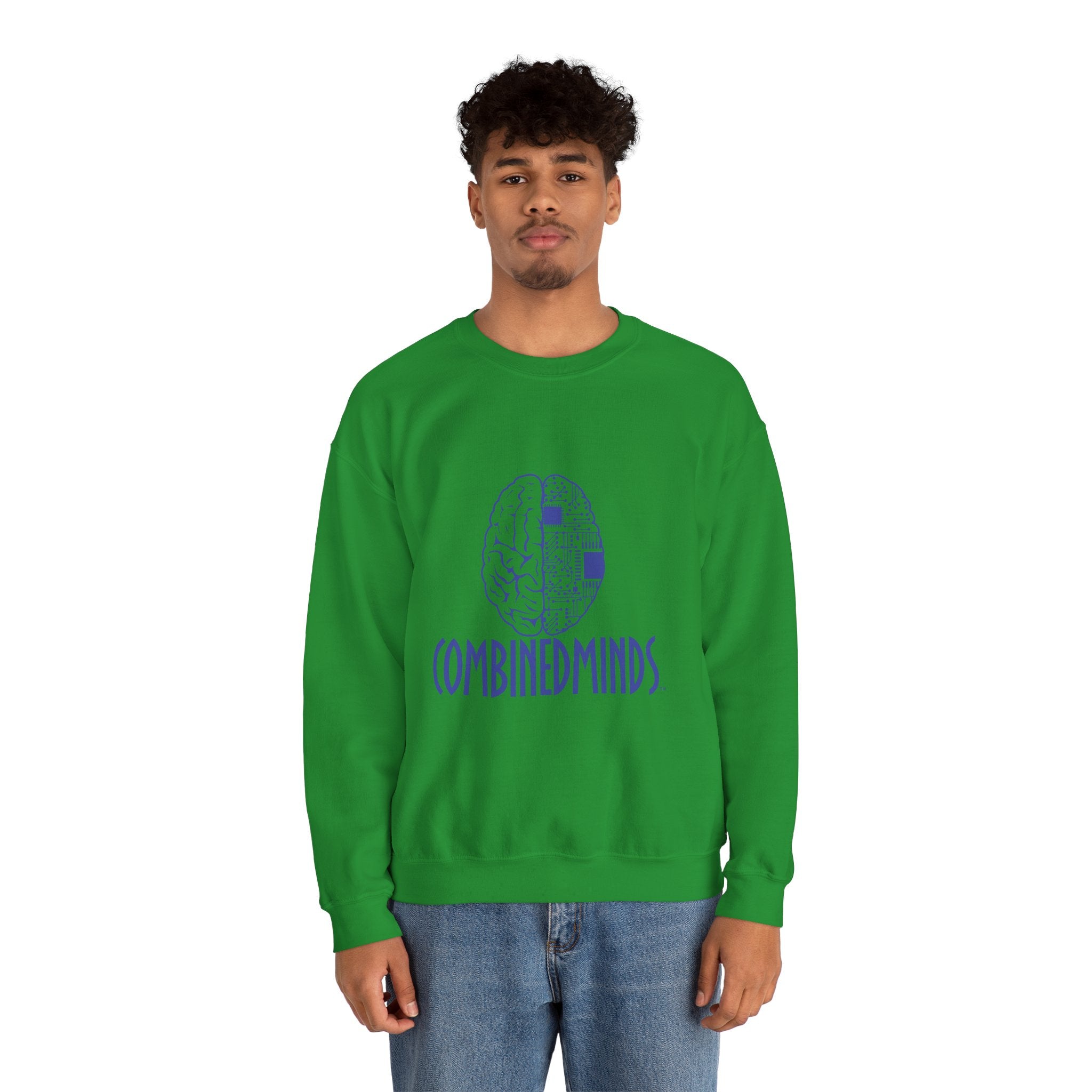 Combinedminds Crewneck Sweatshirt Royal Logo