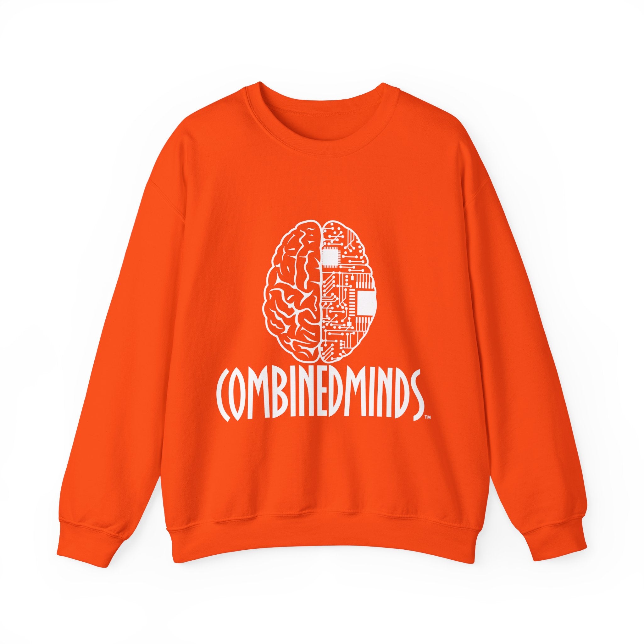 Combinedminds Crewneck Sweatshirt White Logo