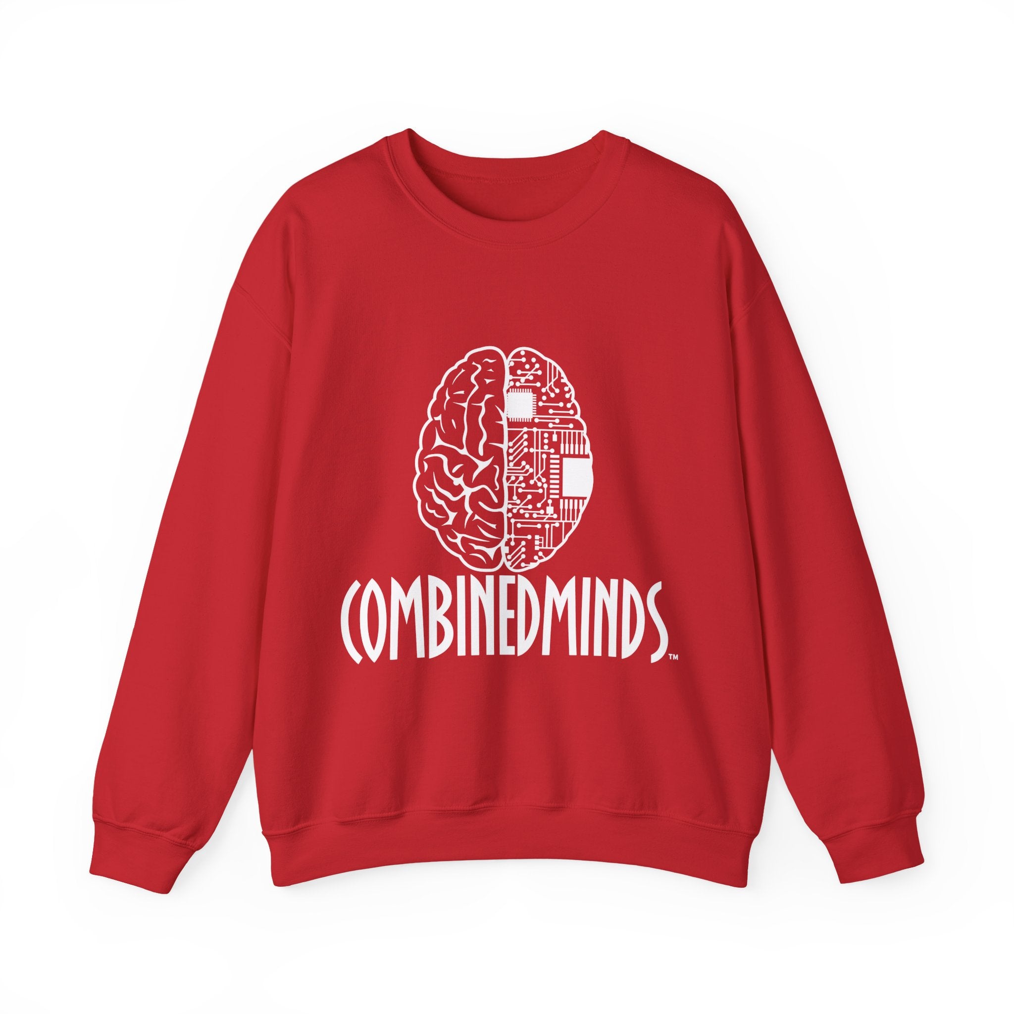 Combinedminds Crewneck Sweatshirt White Logo