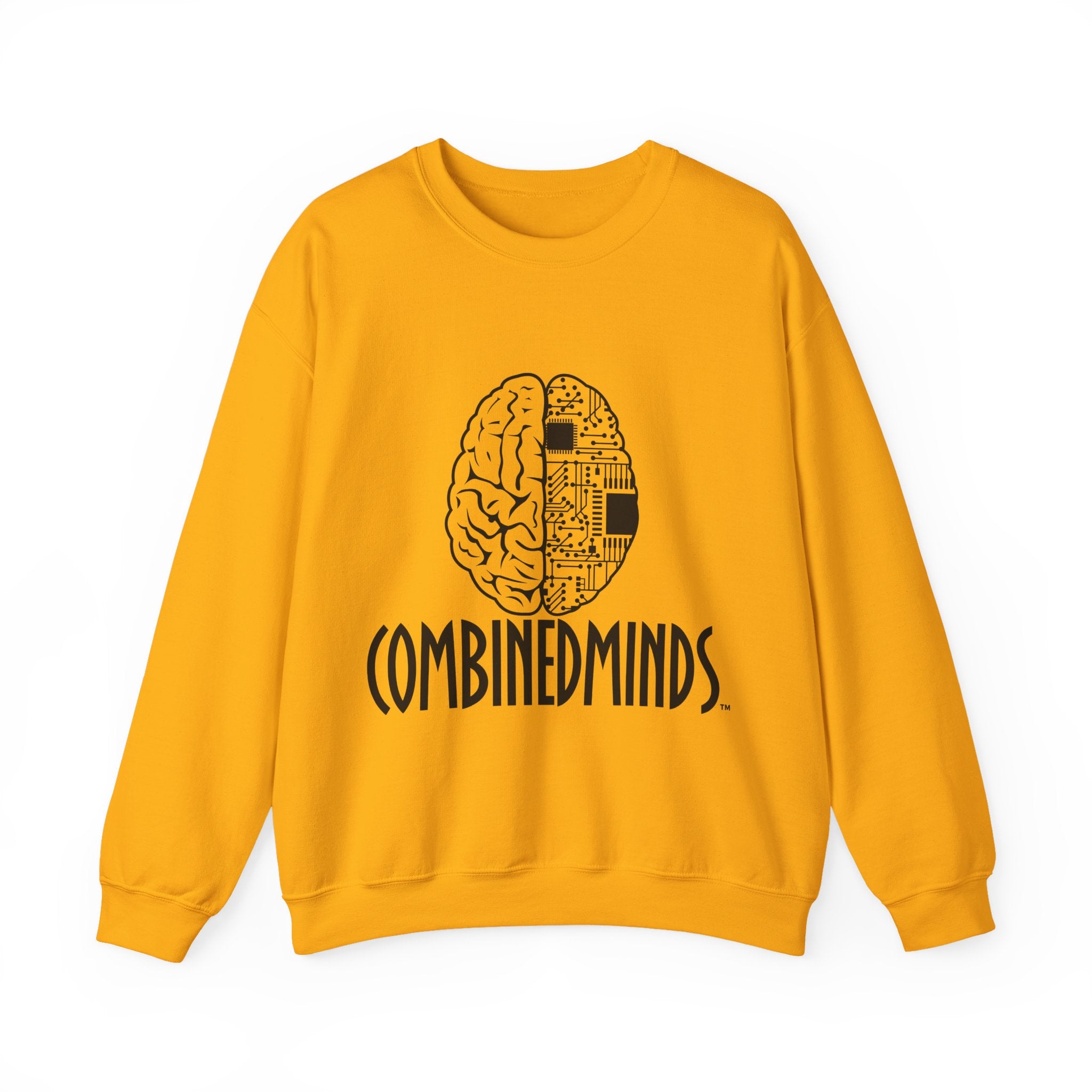 Combinedminds Crewneck Sweatshirt Black Logo