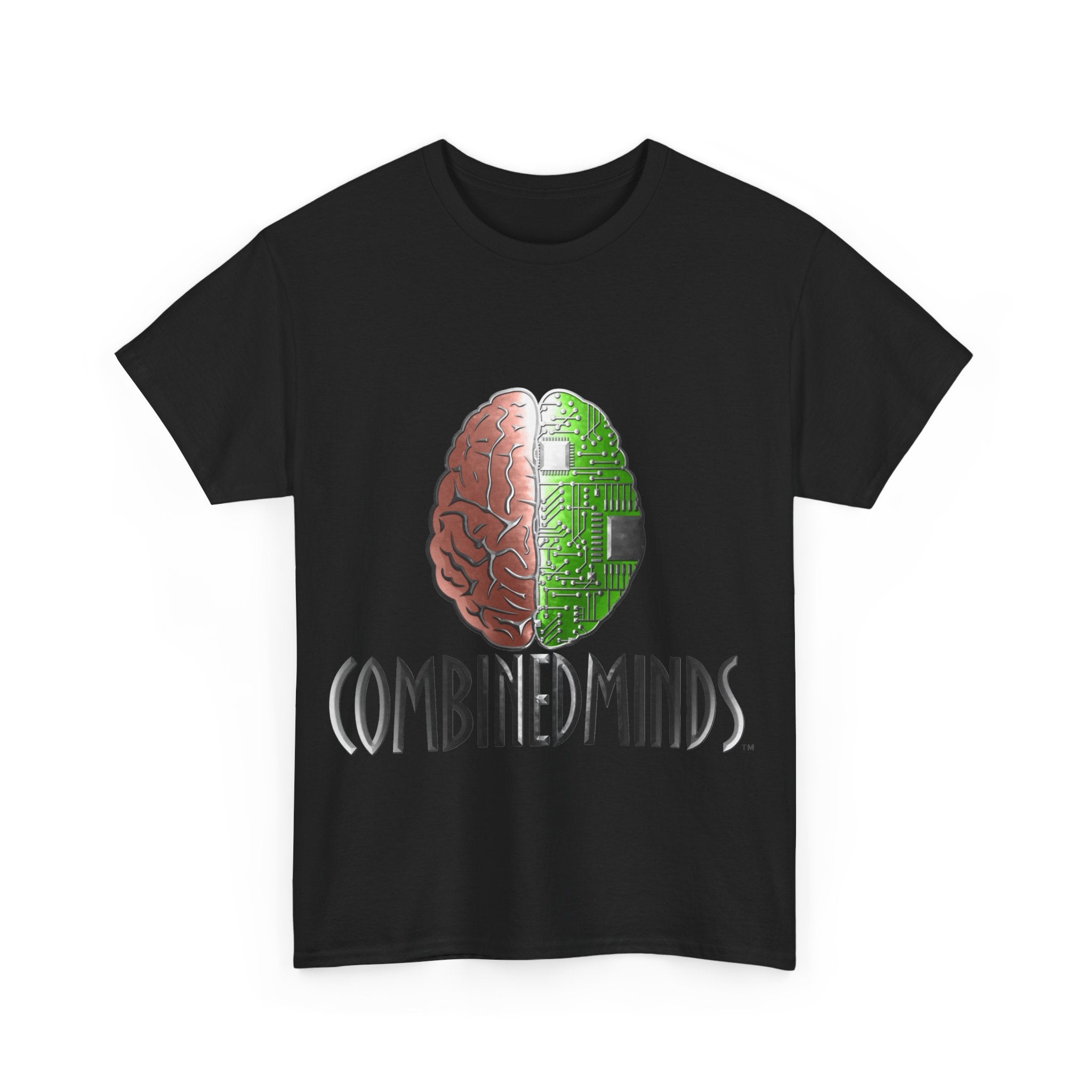 CombinedMinds Unisex Cotton Tee - Color Logo