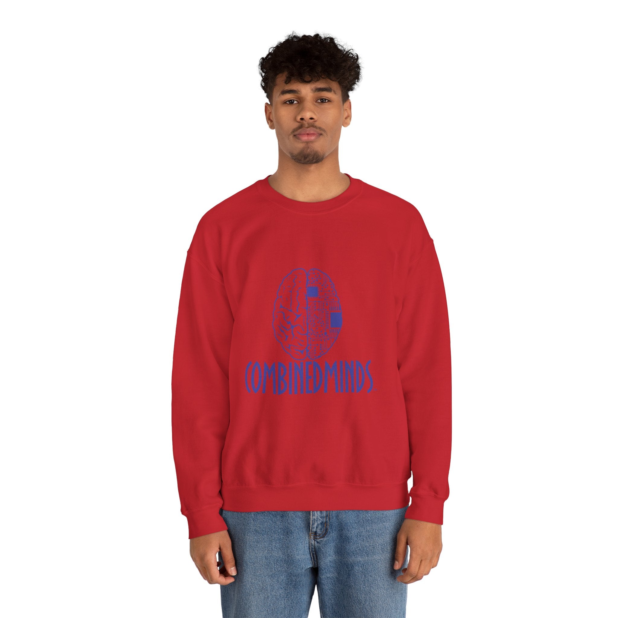 Combinedminds Crewneck Sweatshirt Royal Logo