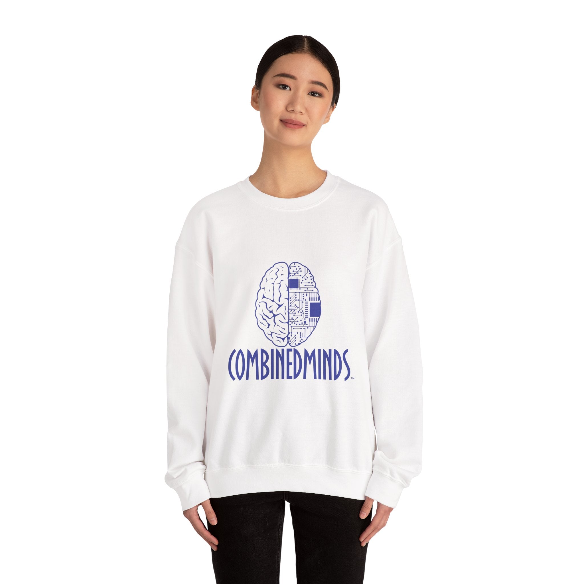 Combinedminds Crewneck Sweatshirt Royal Logo