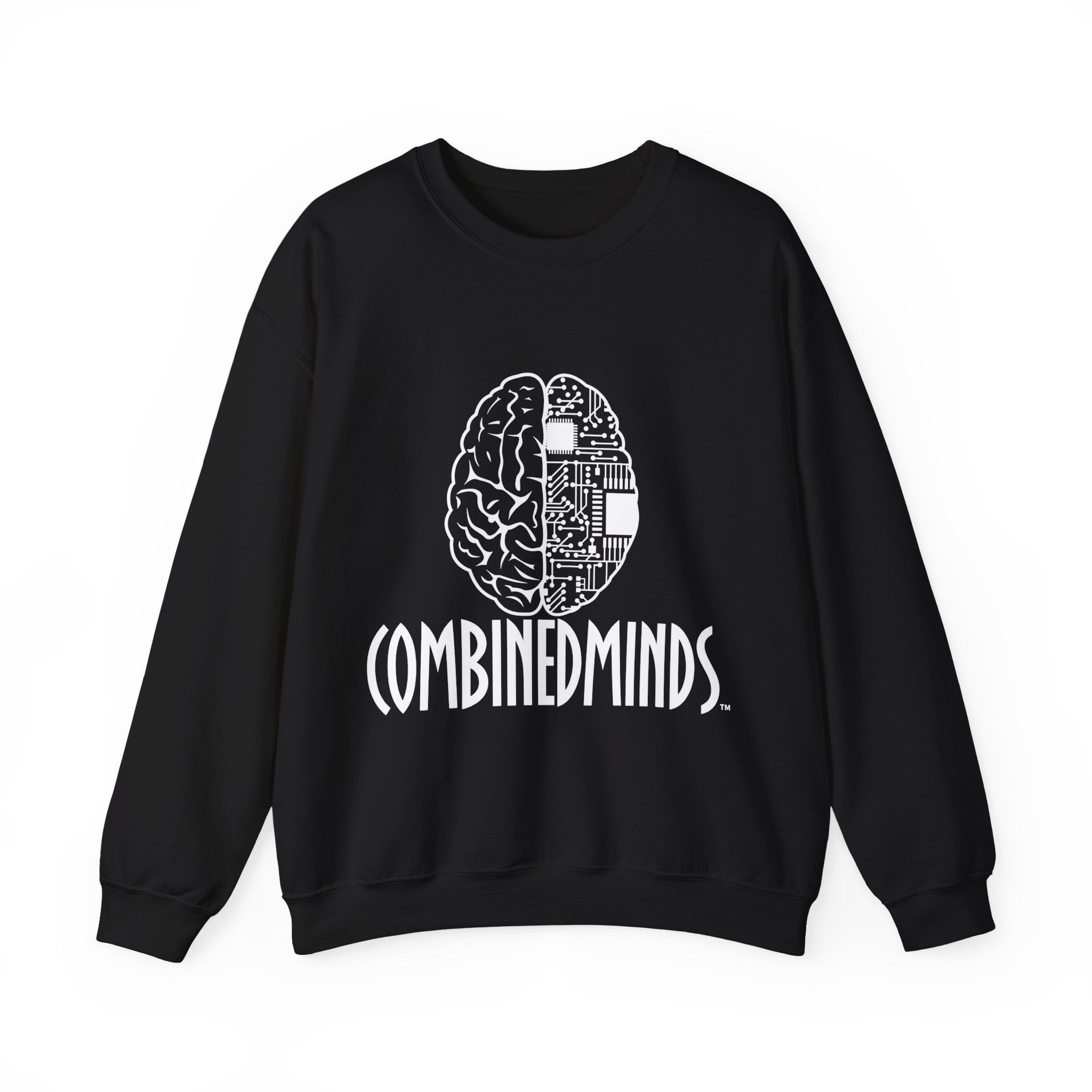 Combinedminds Crewneck Sweatshirt White Logo