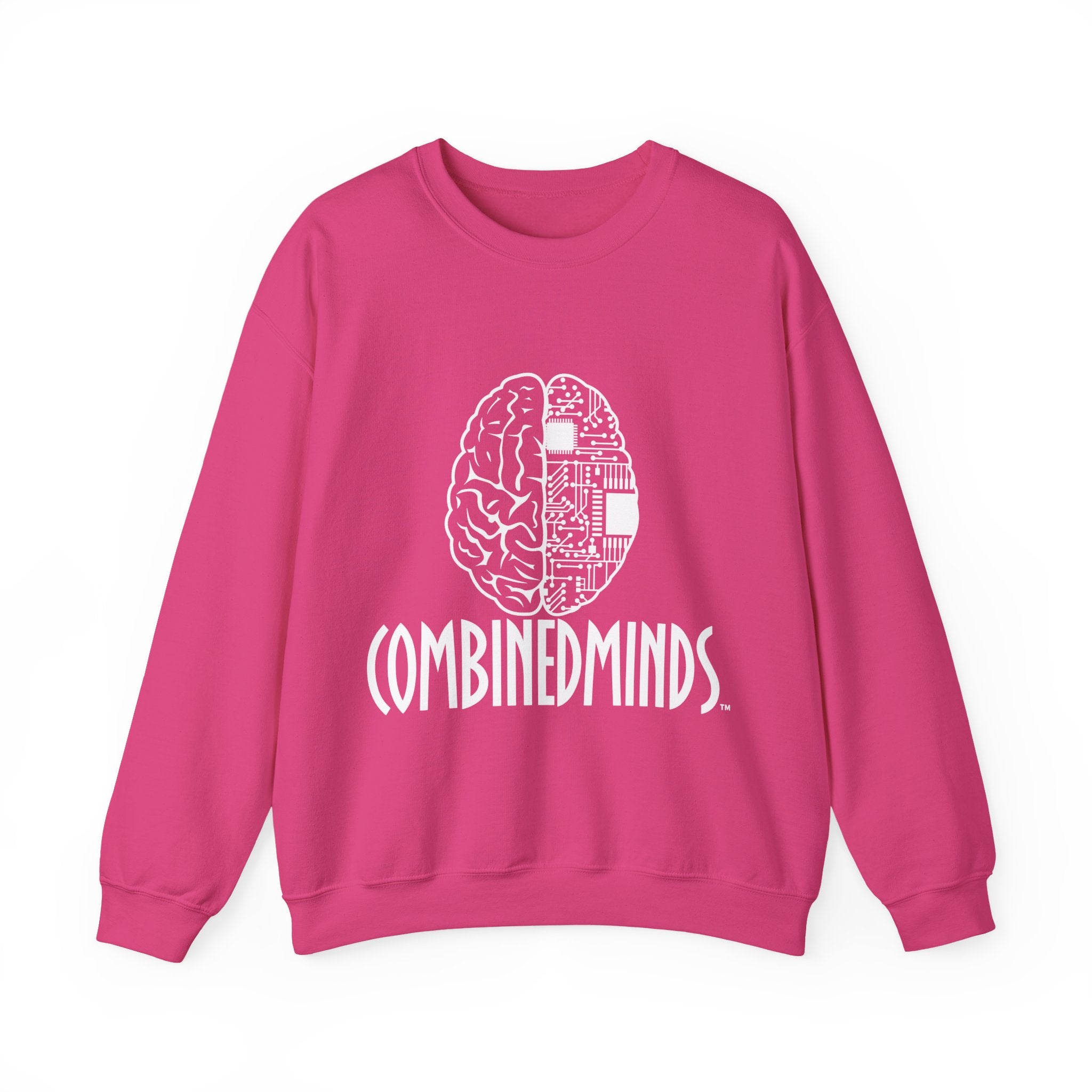 Combinedminds Crewneck Sweatshirt White Logo