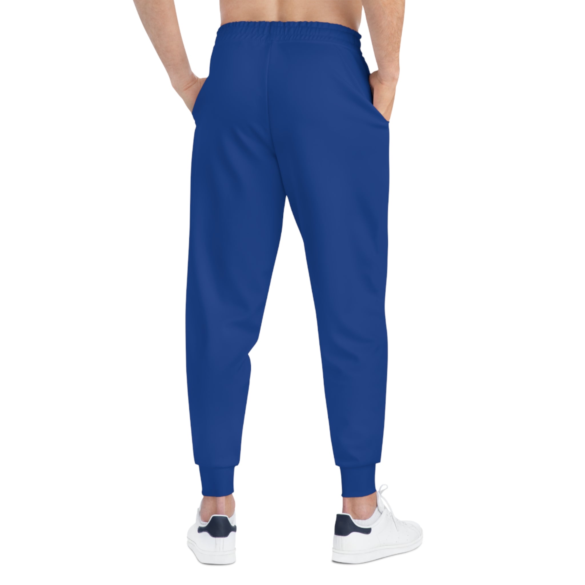 CombinedMinds Athletic Joggers Royal Blue/White Logo