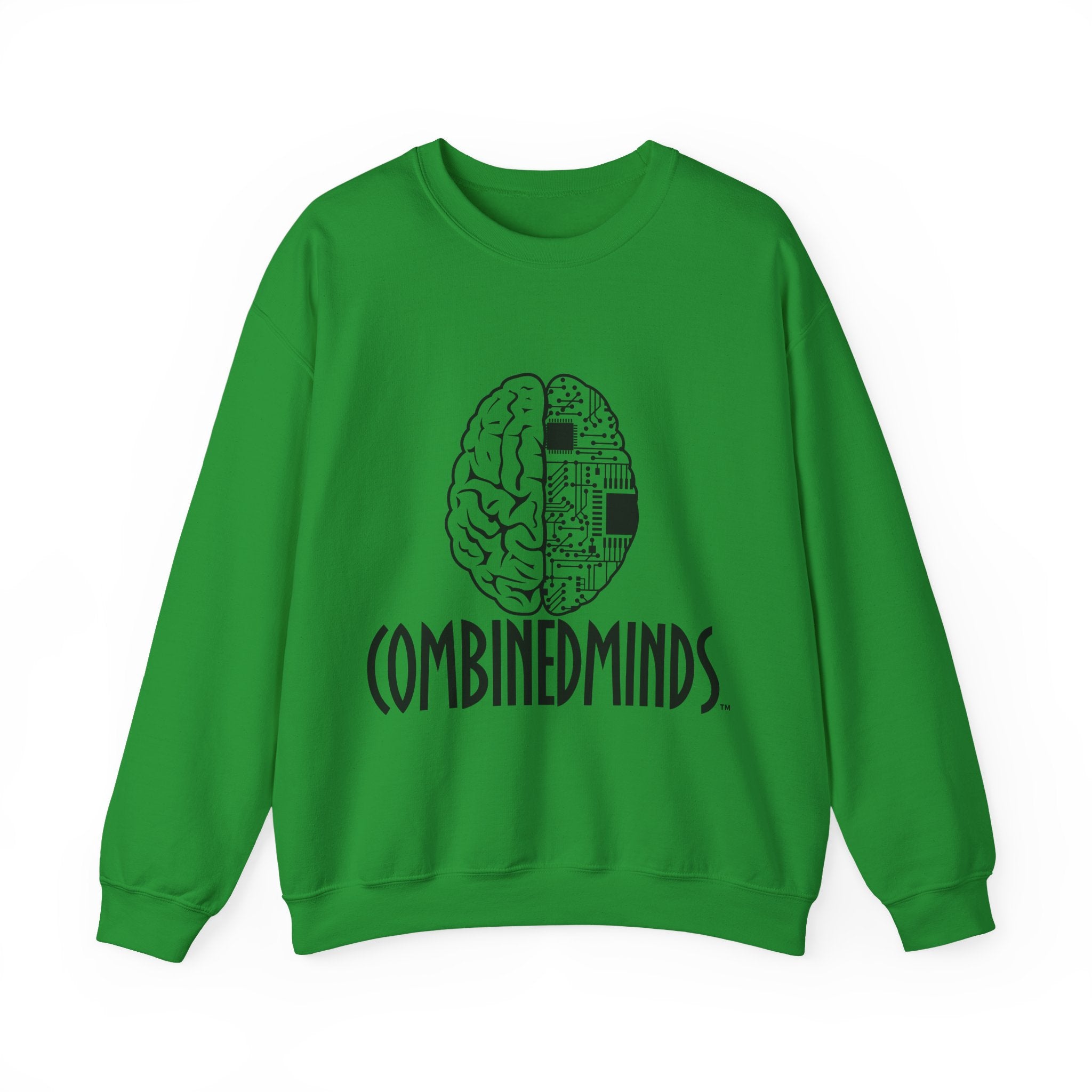 Combinedminds Crewneck Sweatshirt Black Logo