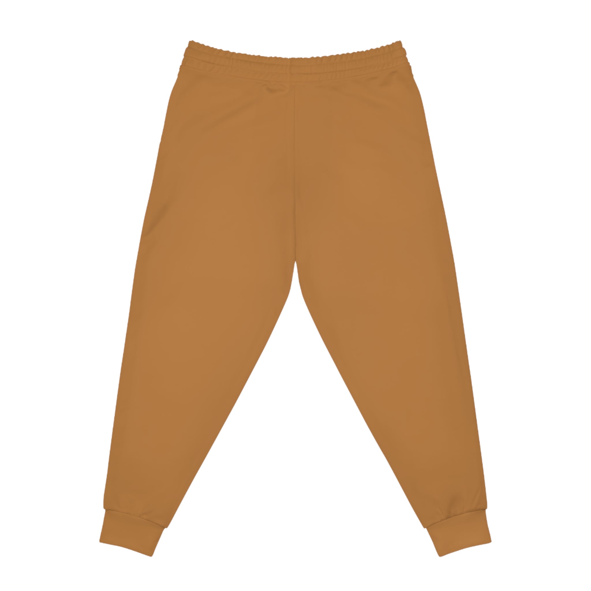 CombinedMinds Athletic Joggers Light Brown/White Logo