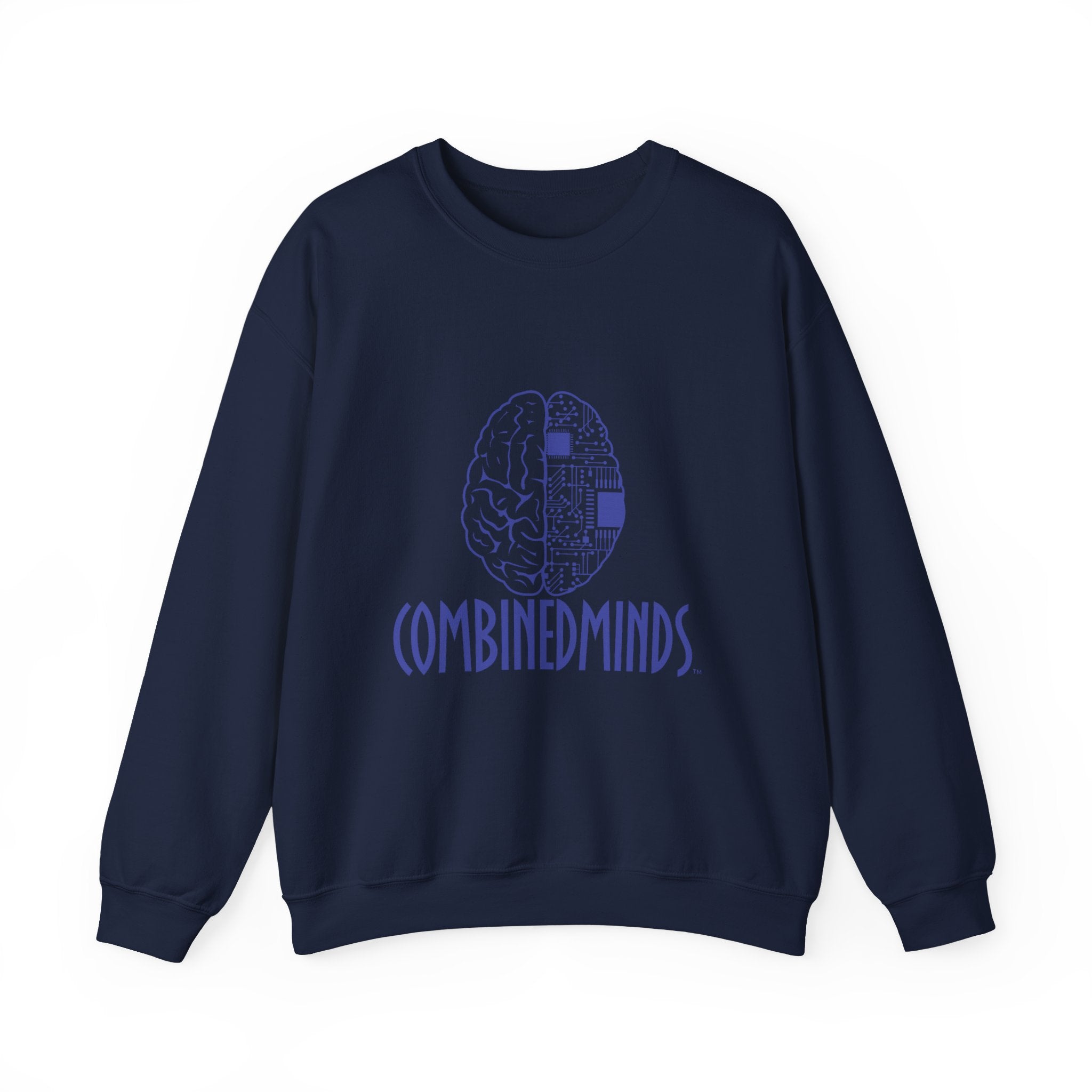 Combinedminds Crewneck Sweatshirt Royal Logo