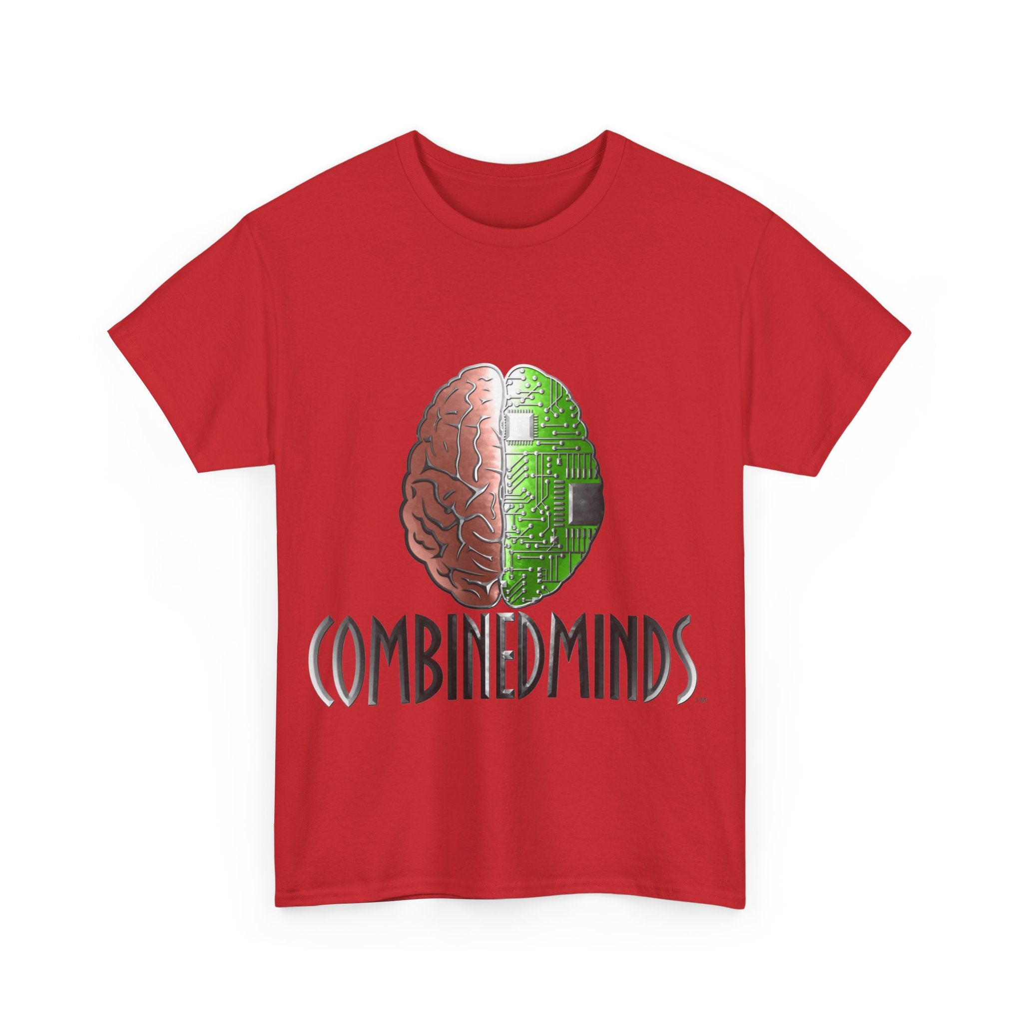 CombinedMinds Unisex Cotton Tee - Color Logo