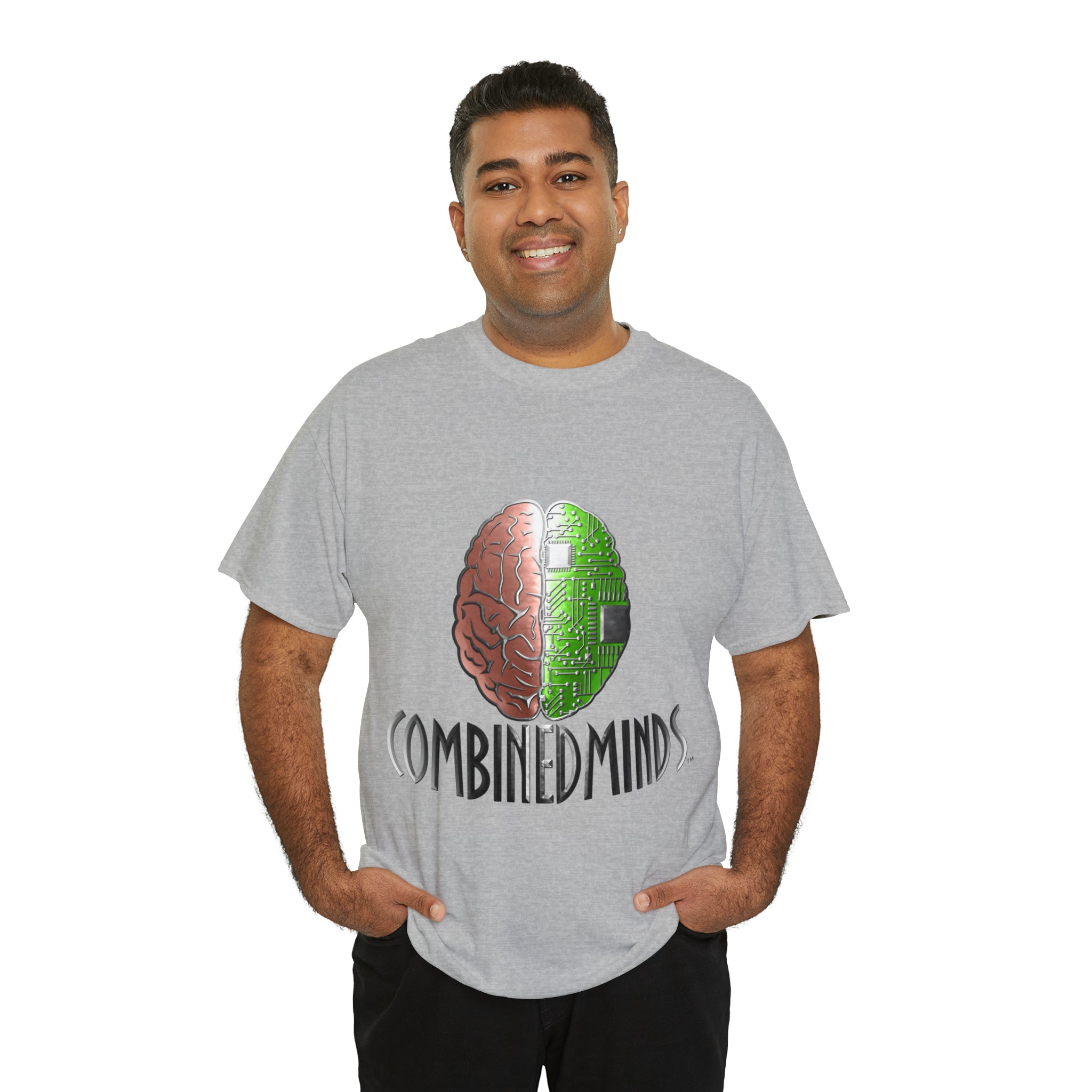 CombinedMinds Unisex Cotton Tee - Color Logo