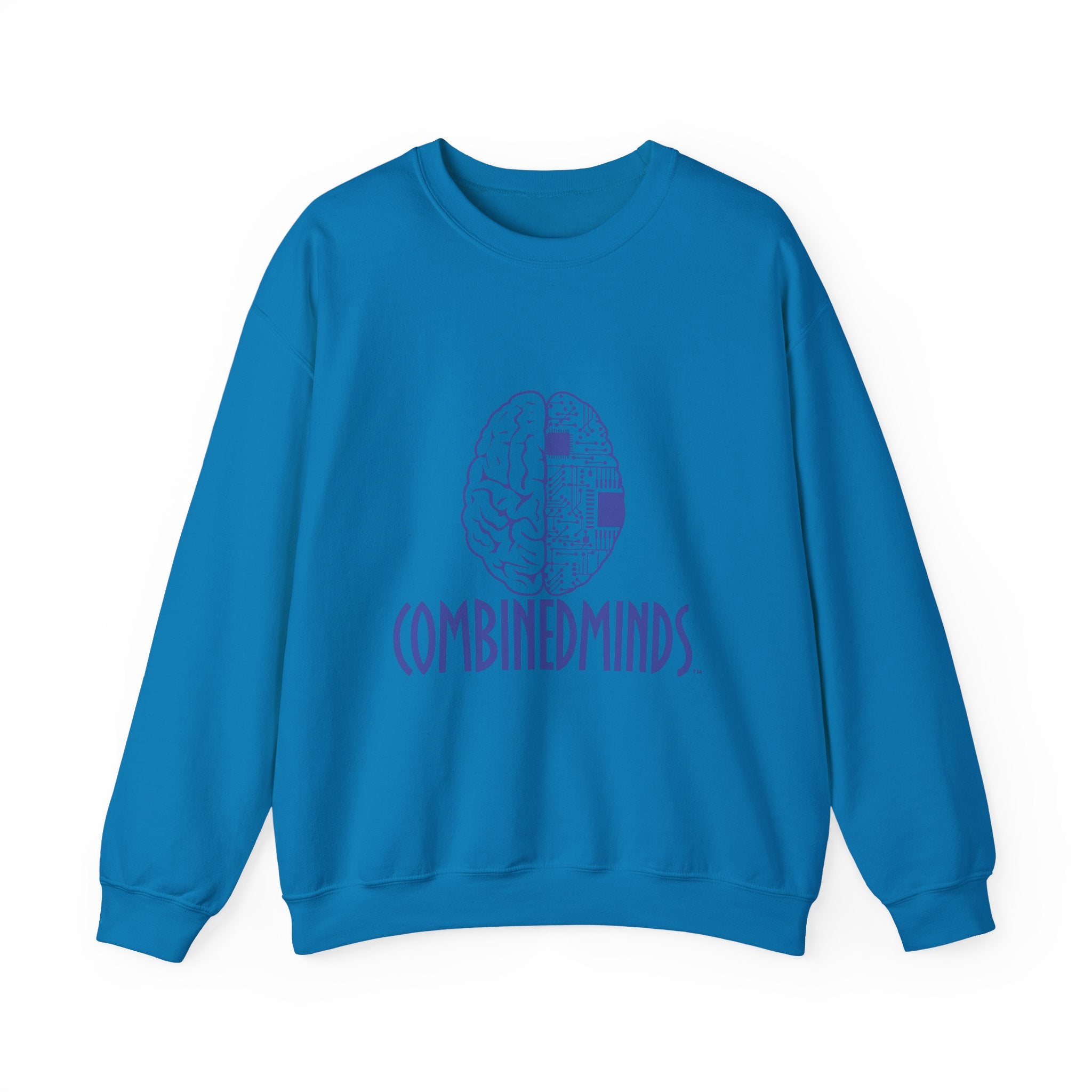 Combinedminds Crewneck Sweatshirt Royal Logo
