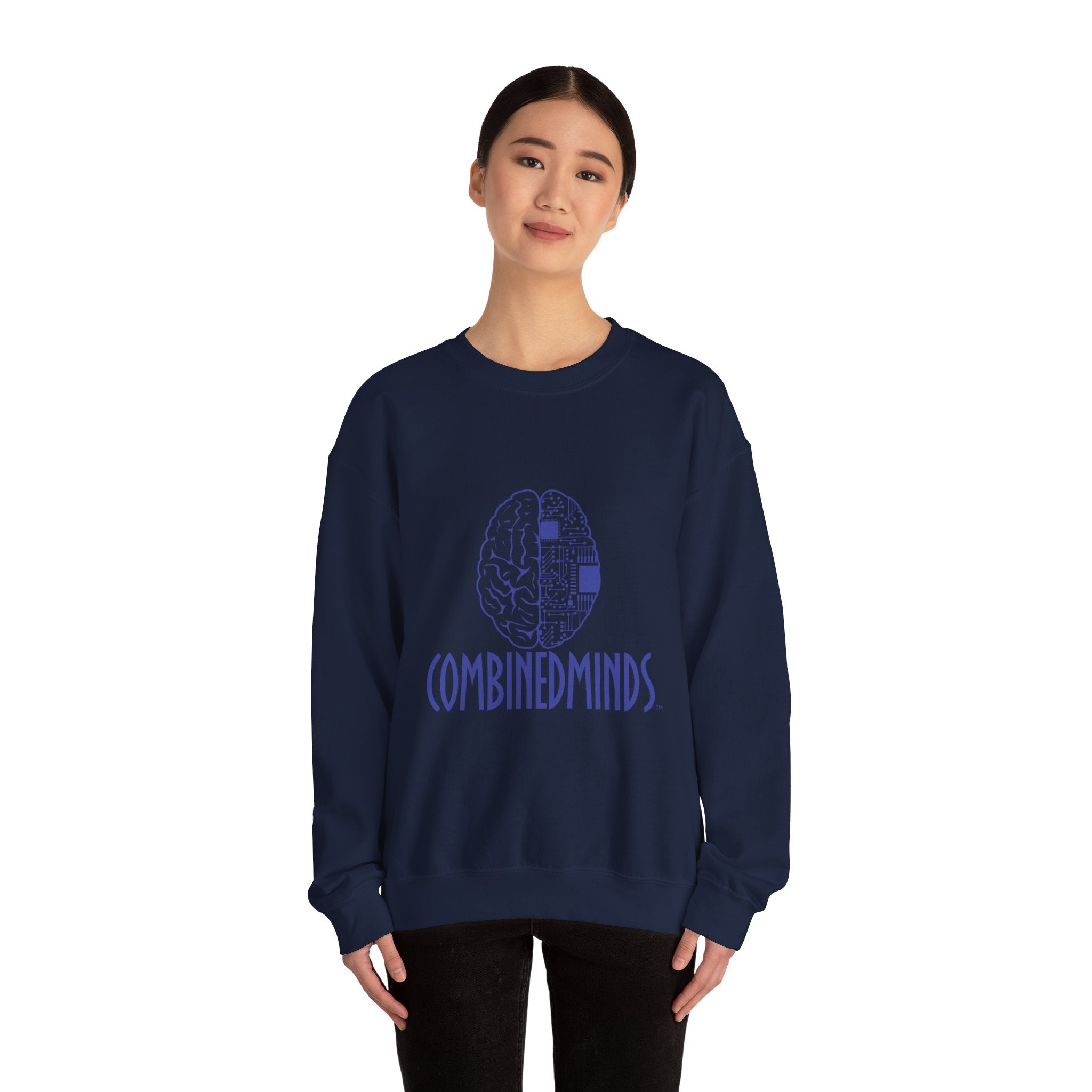 Combinedminds Crewneck Sweatshirt Royal Logo