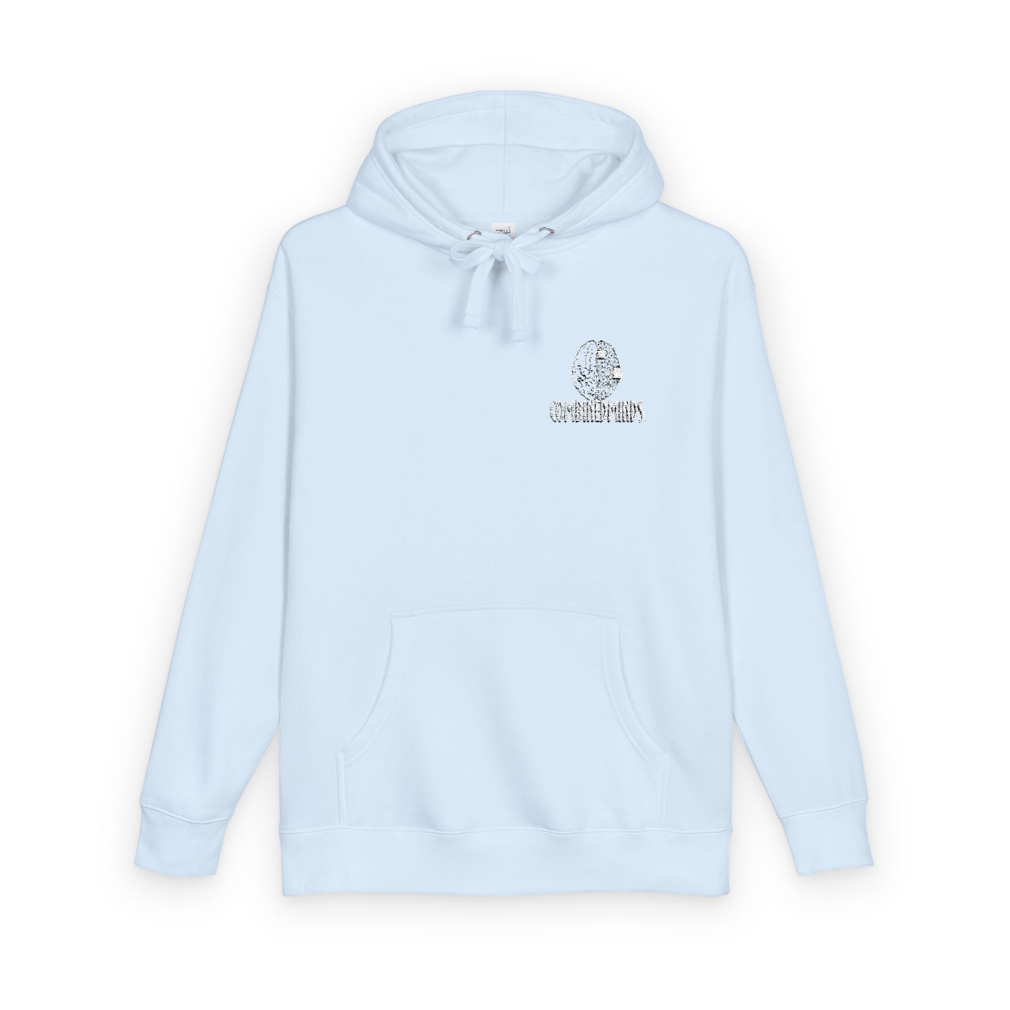 CombinedMinds Unisex Fleece Hoodie - (Embroidery) White Logo