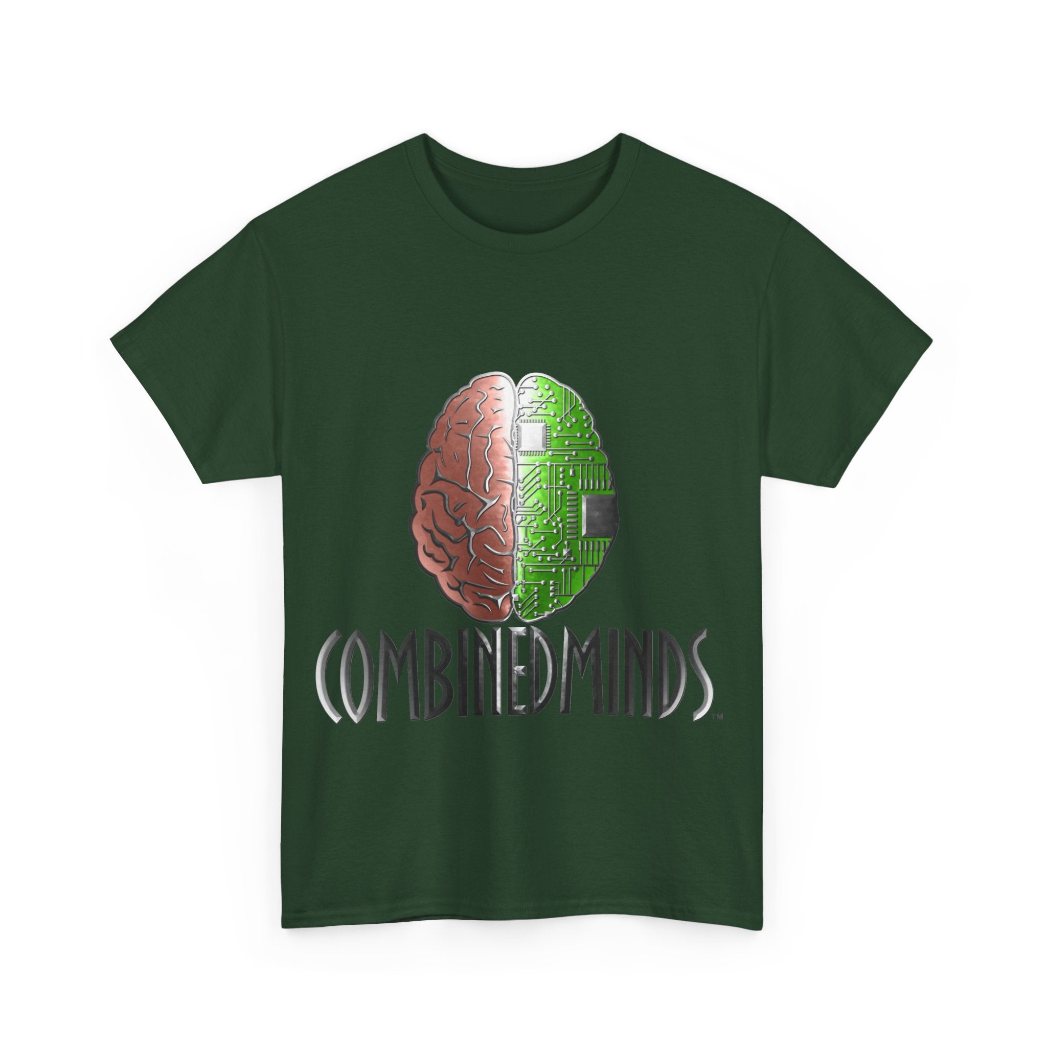 CombinedMinds Unisex Cotton Tee - Color Logo