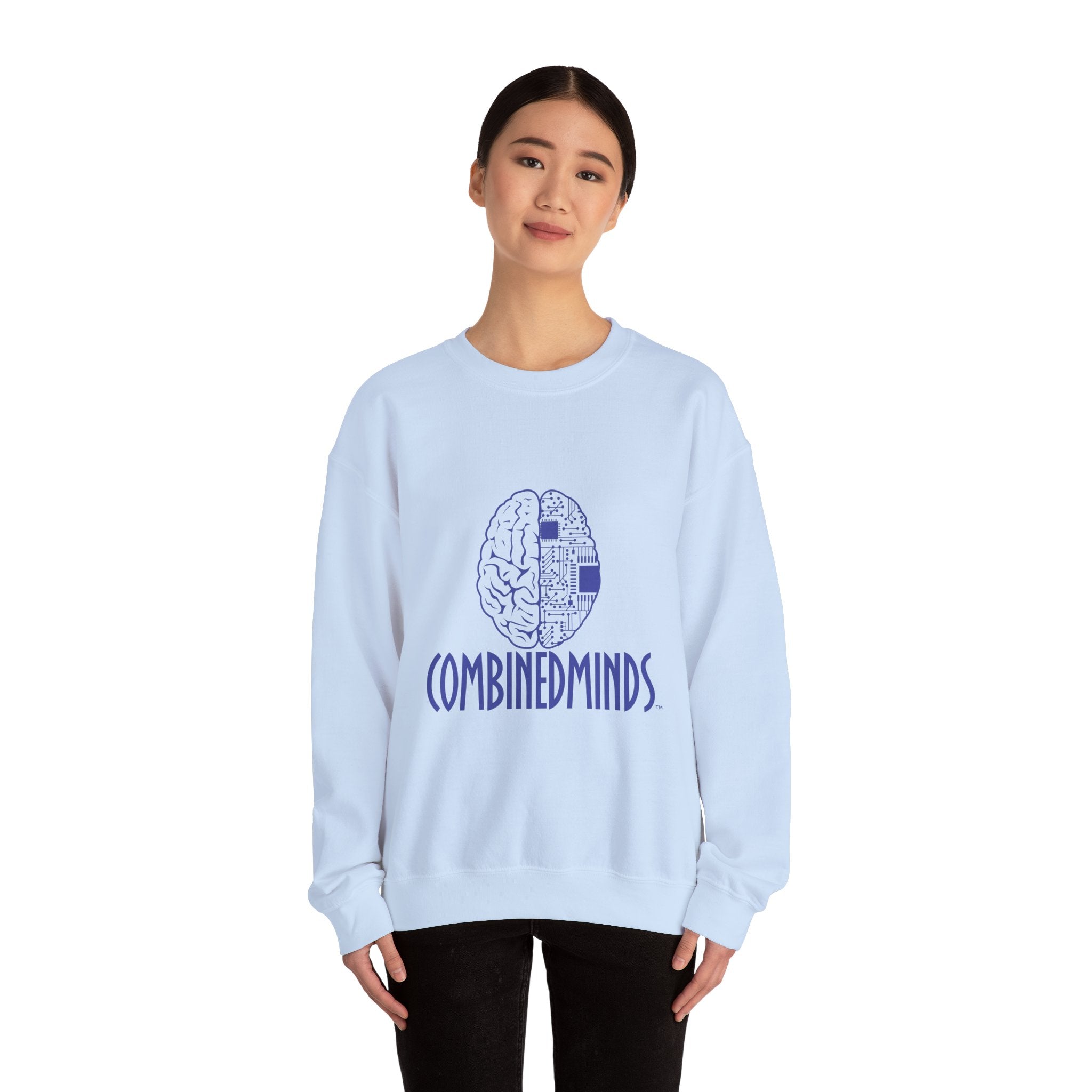 Combinedminds Crewneck Sweatshirt Royal Logo