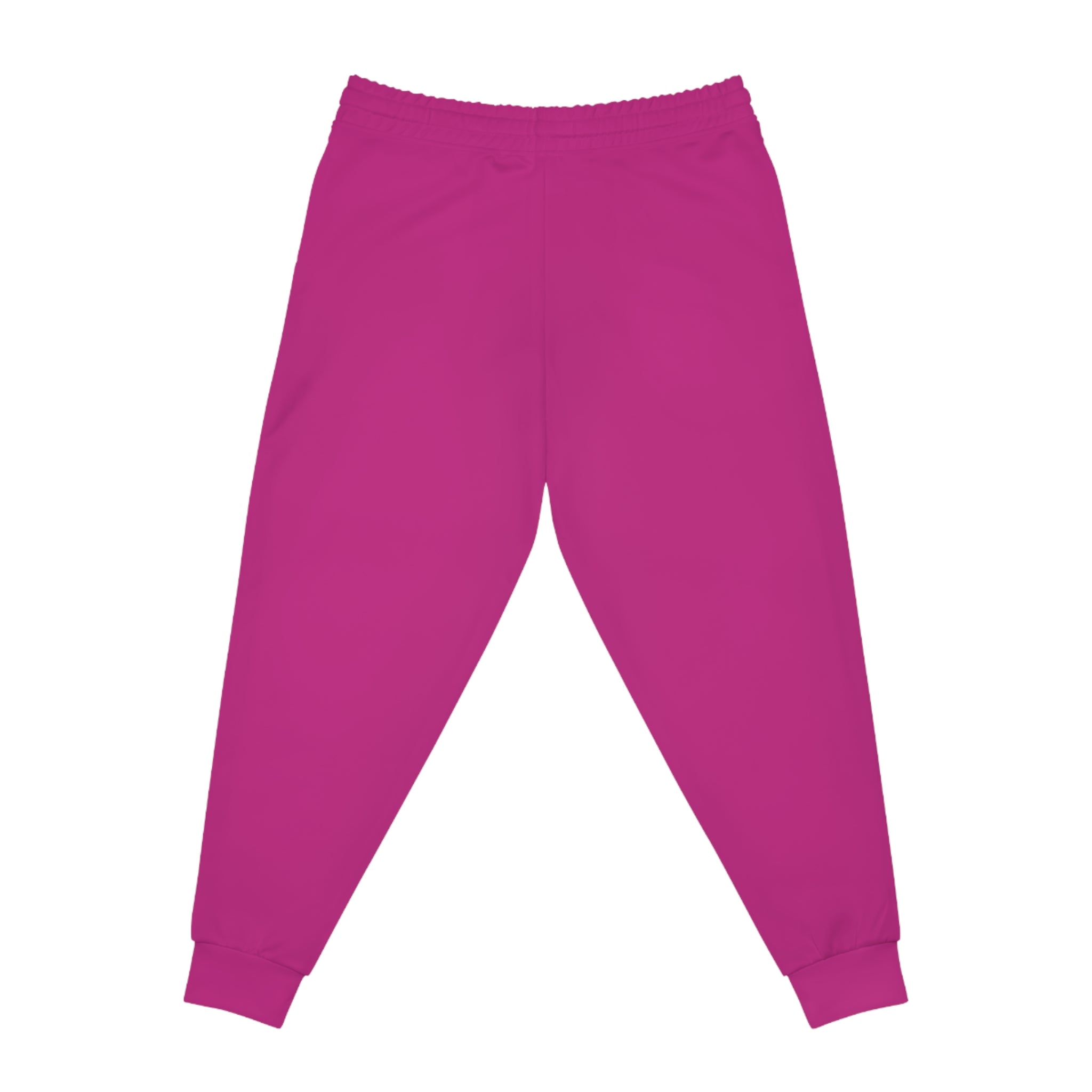 CombinedMinds Unisex Athletic Joggers Pink/White Logo