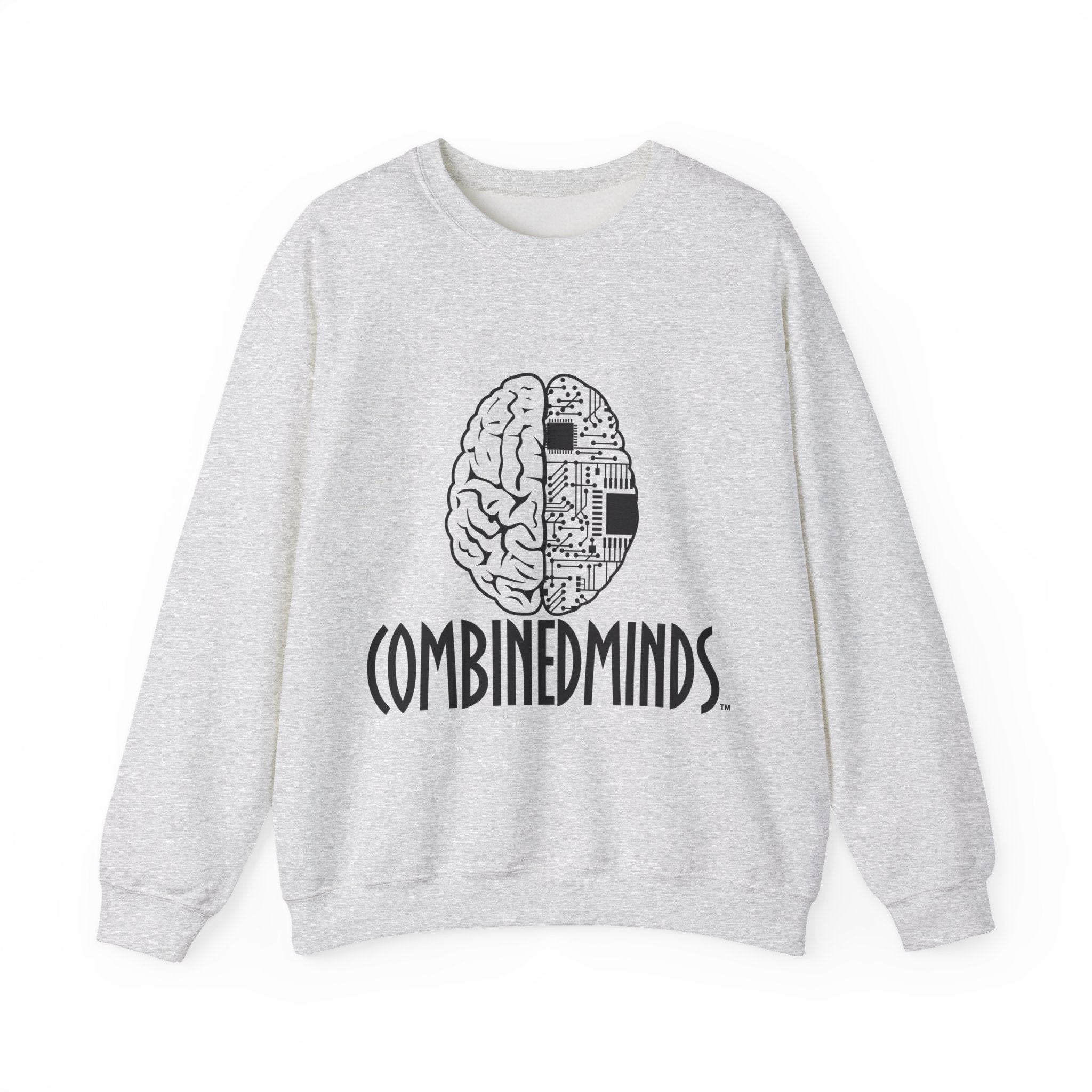 Combinedminds Crewneck Sweatshirt Black Logo