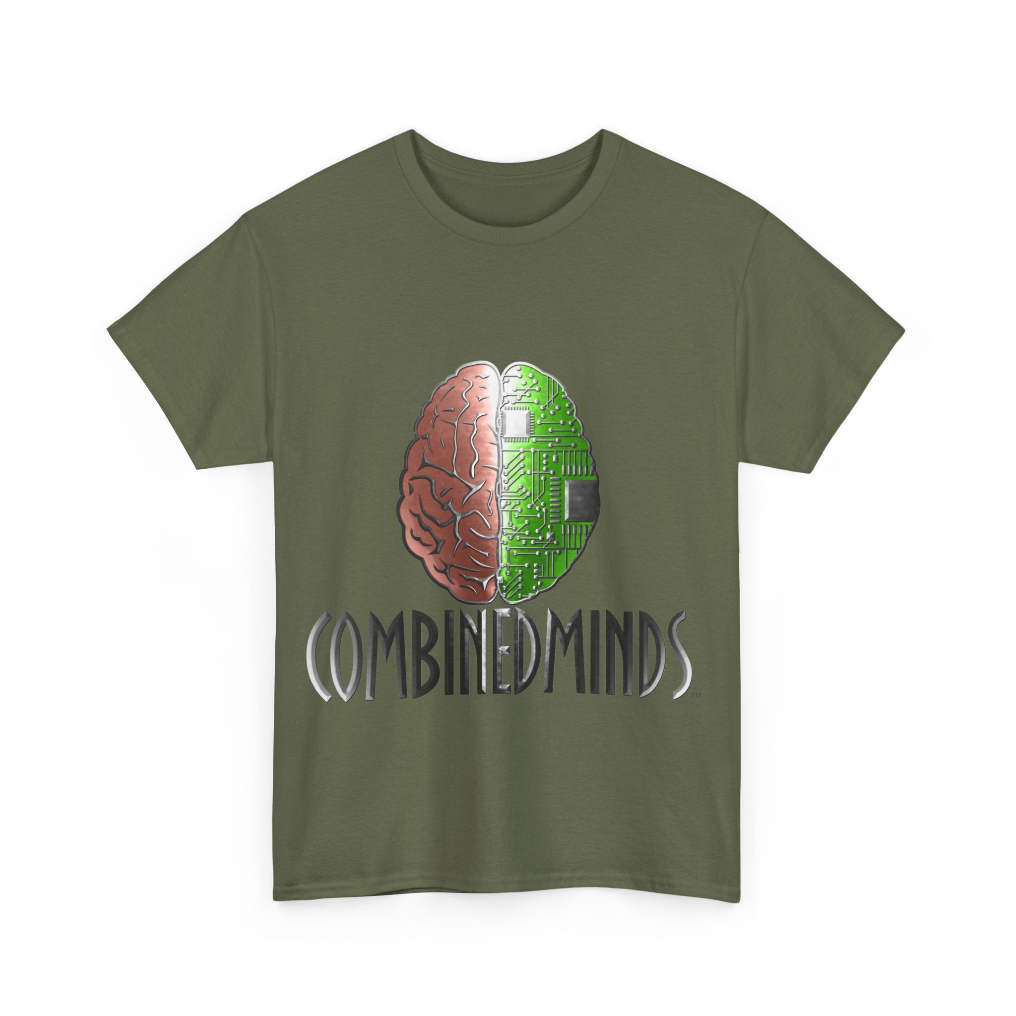 CombinedMinds Unisex Cotton Tee - Color Logo